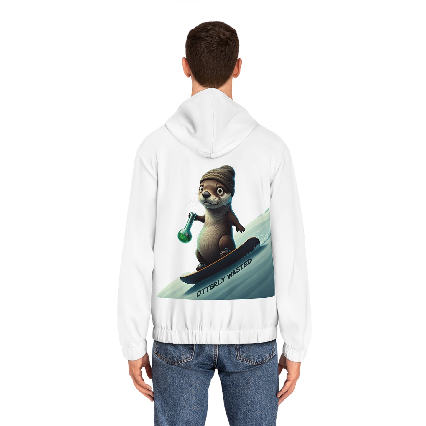 Otterly Wasted Full-Zip Hoodie (AOP)