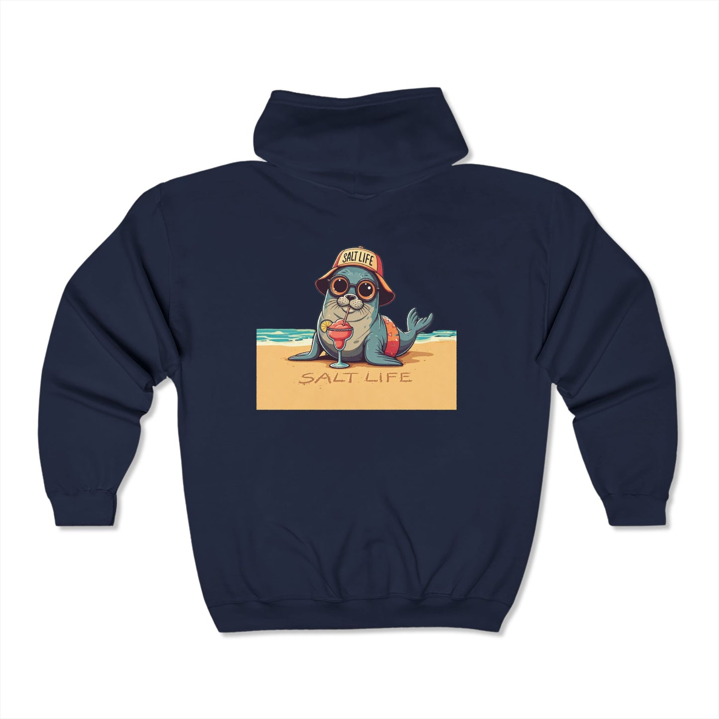 Salt Life Unisex Heavy Blend™ Full Zip Hooded Sweatshirt