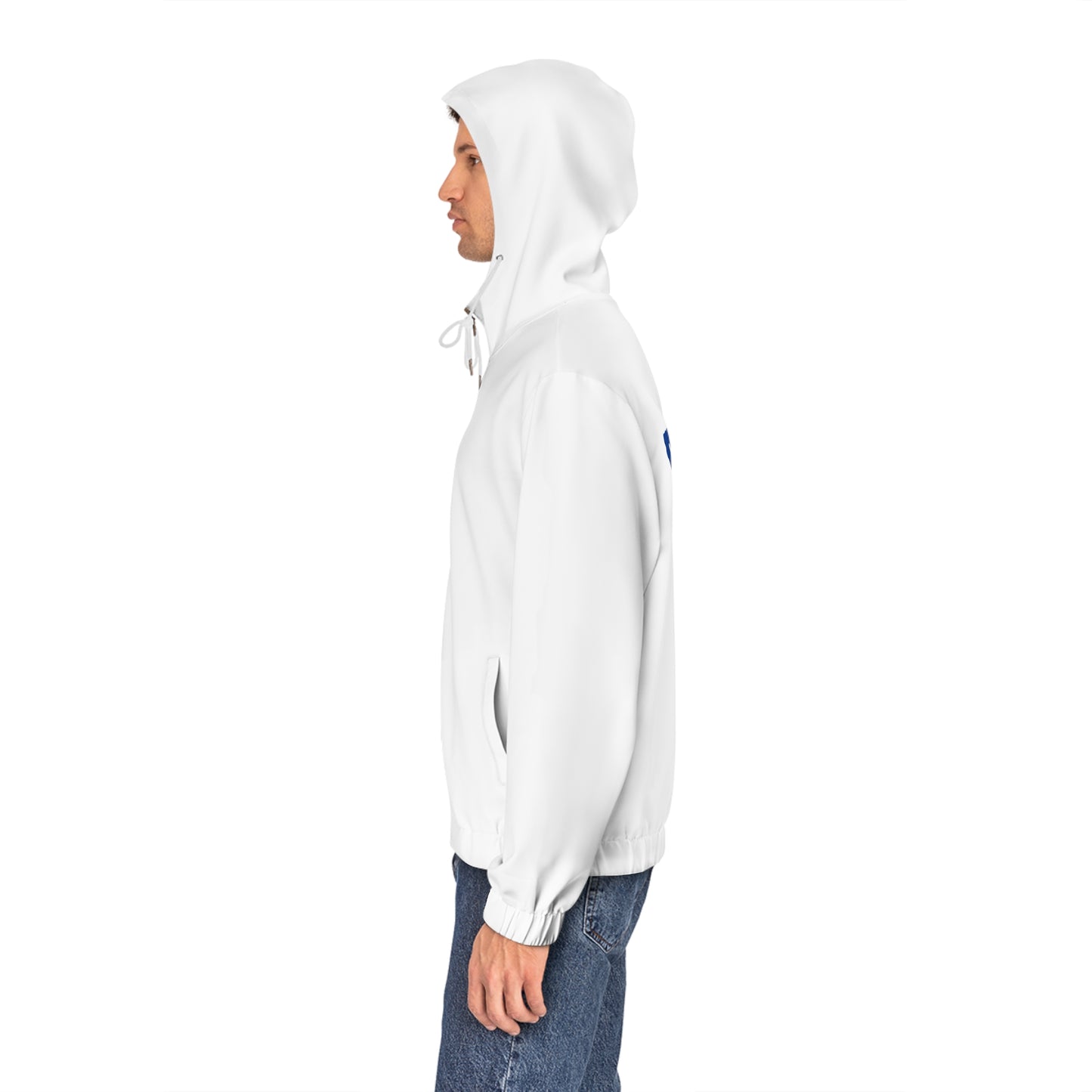 Great White Ganja - OG Edition Men's Full-Zip Hoodie (AOP)