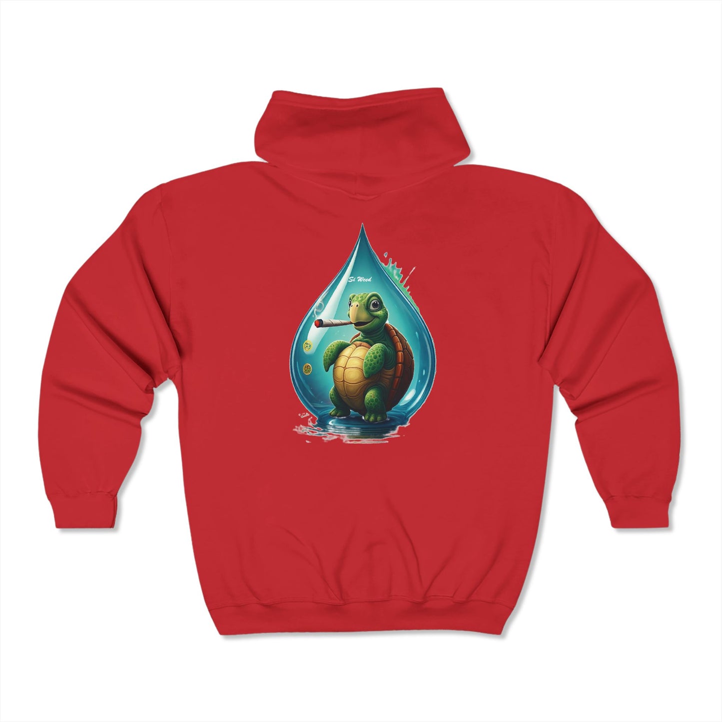 Si Weed Unisex Heavy Blend™ Full Zip Hooded Sweatshirt