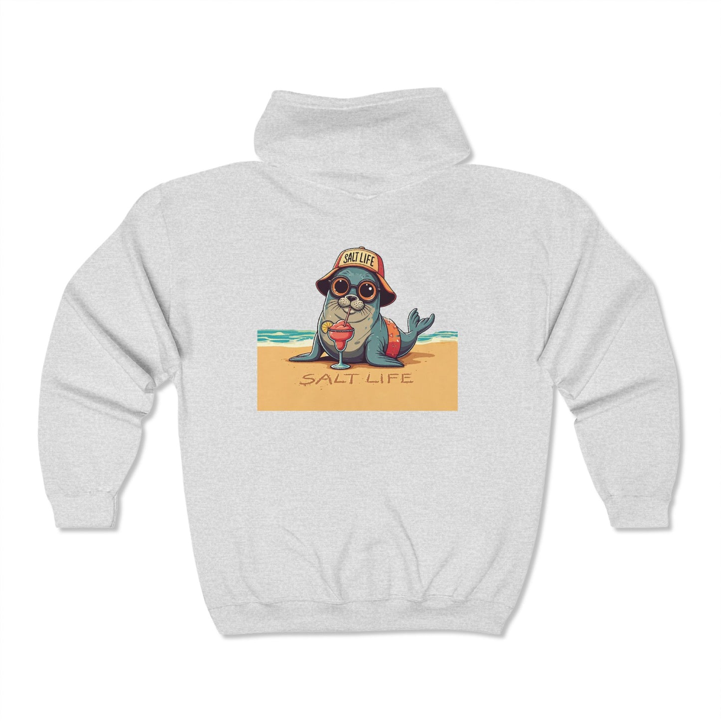 Salt Life Unisex Heavy Blend™ Full Zip Hooded Sweatshirt