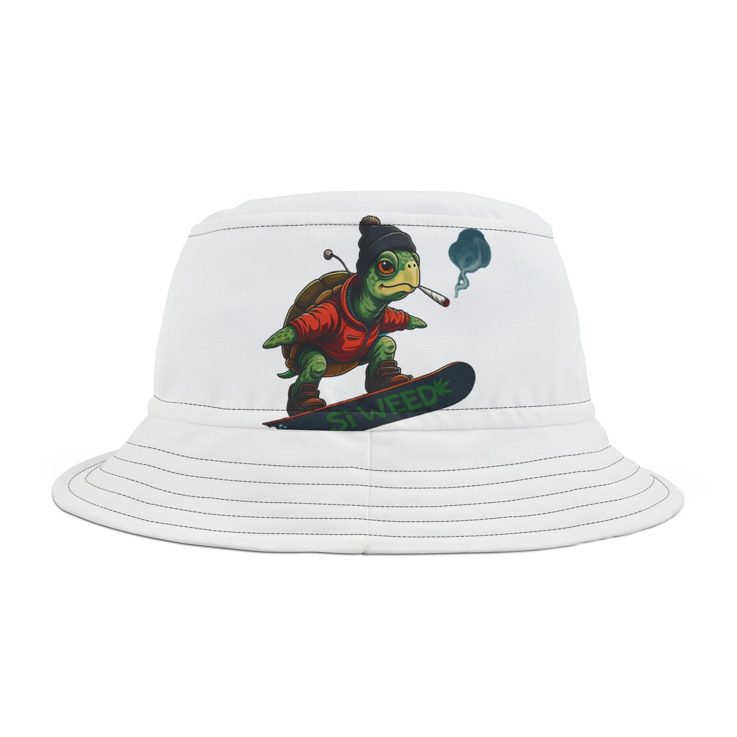 Si Weed Winter Edition Bucket Hat (AOP)