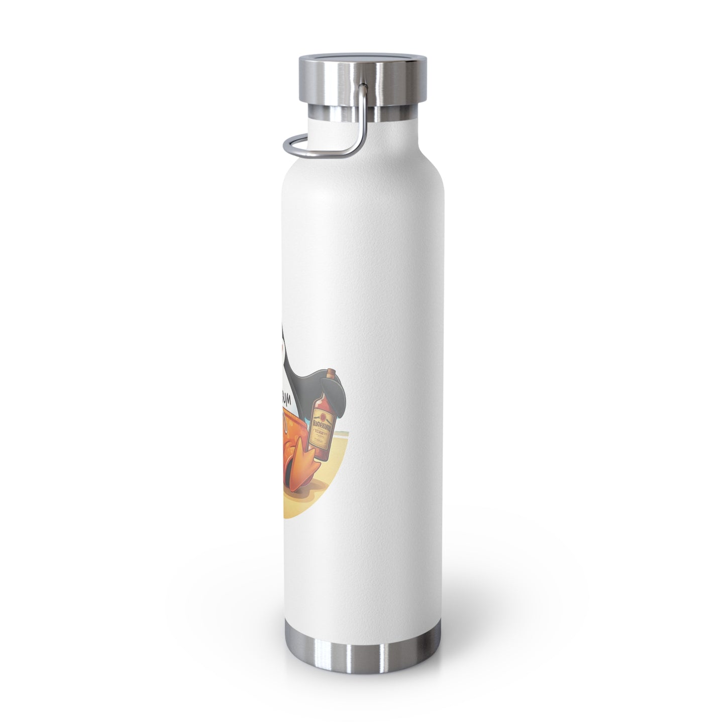 Rum Bum Copper Vacuum Insulated Bottle, 22oz