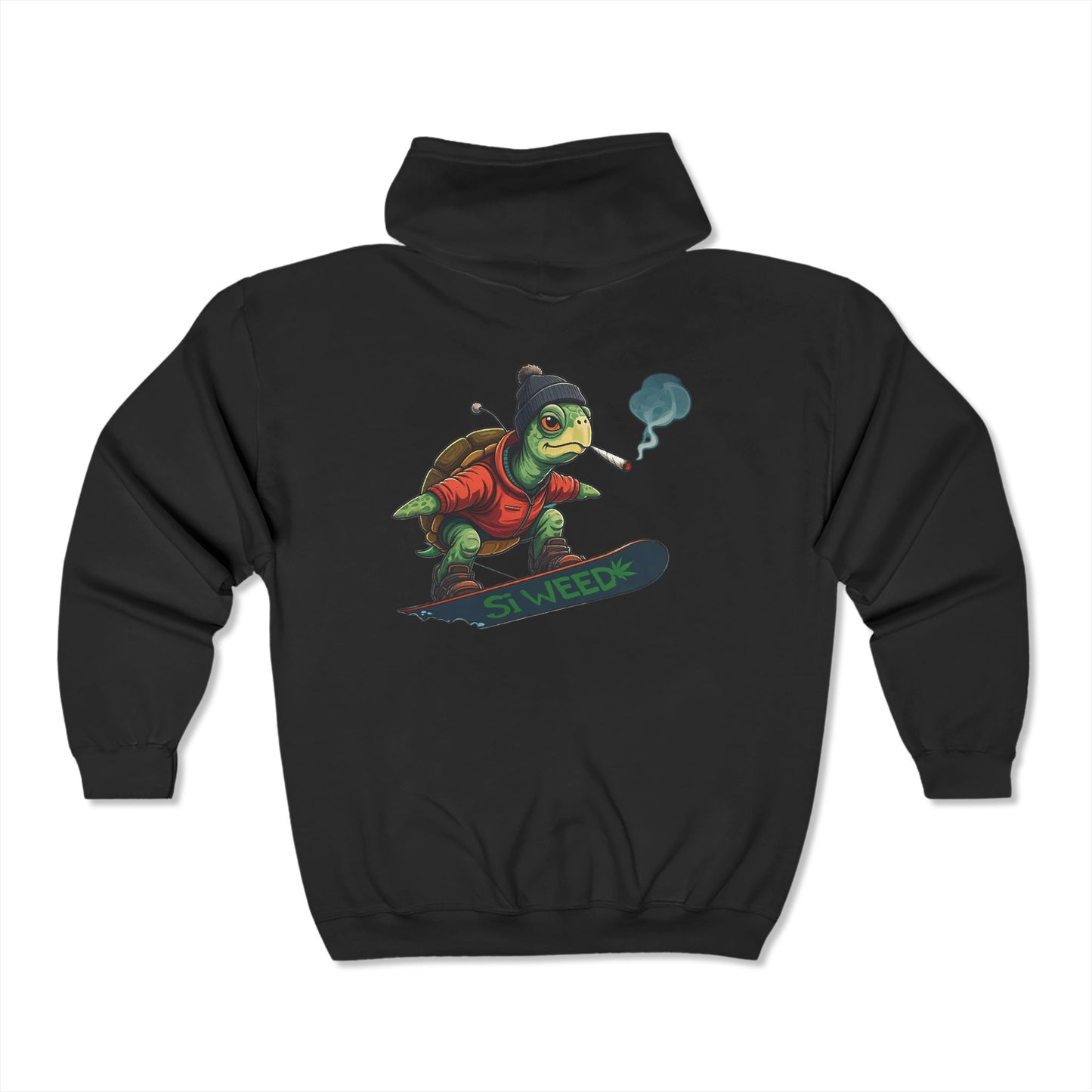 Si Weed Winter Edition Unisex Heavy Blend™ Full Zip Hooded Sweatshirt