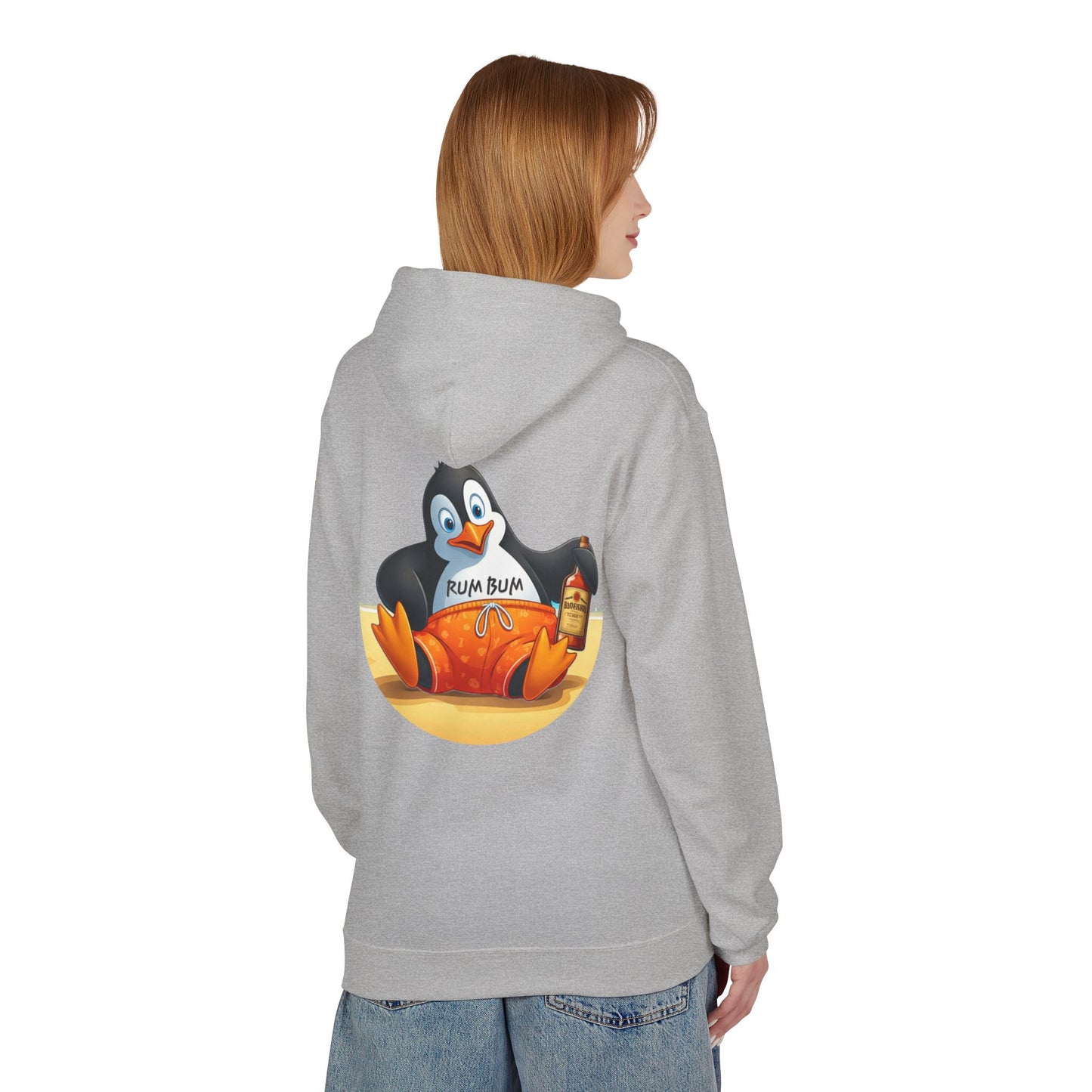 Rum Bum Unisex Midweight Softstyle Fleece Hoodie