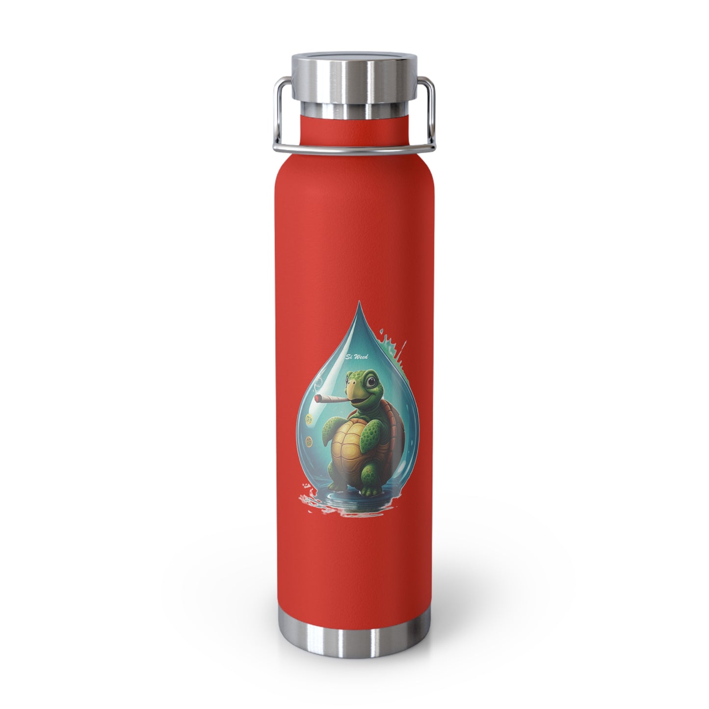 Si Weed Copper Vacuum Insulated Bottle, 22oz