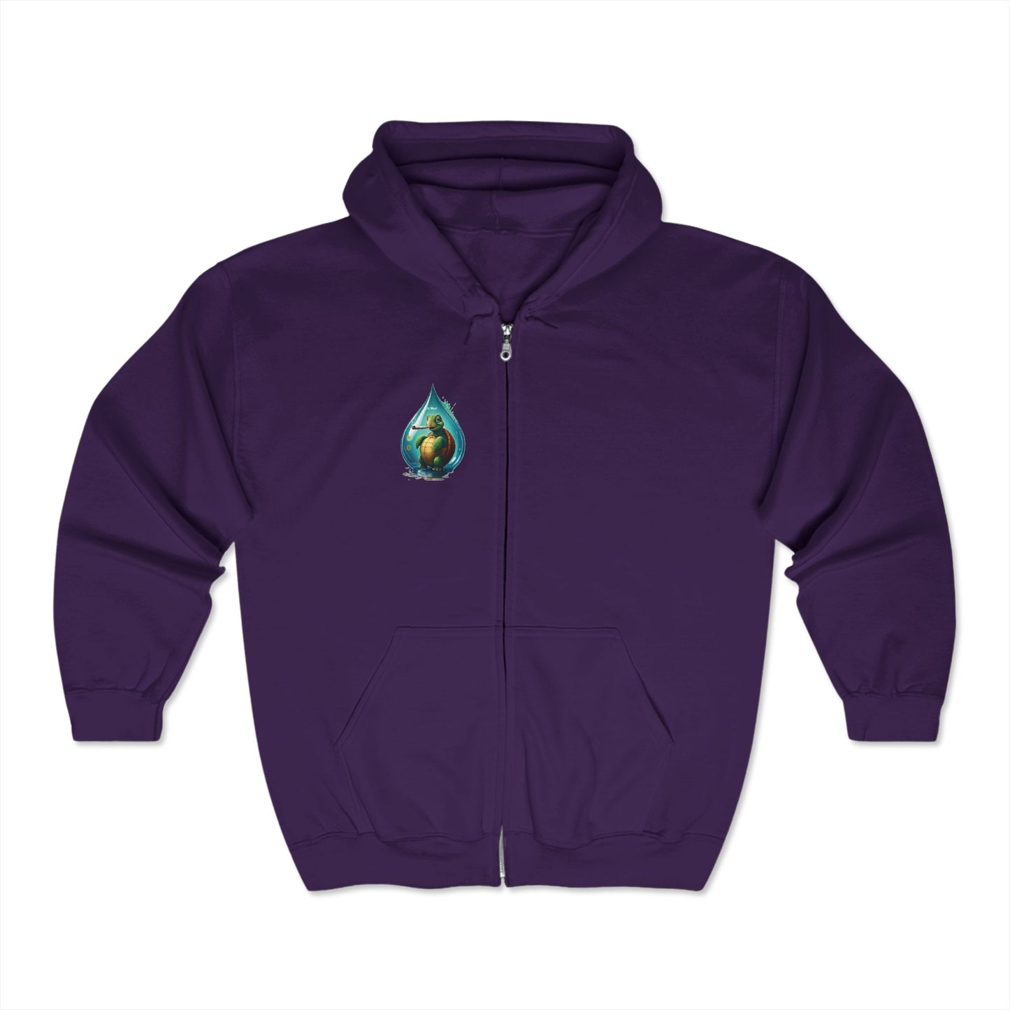 Si Weed Winter Edition Unisex Heavy Blend™ Full Zip Hooded Sweatshirt