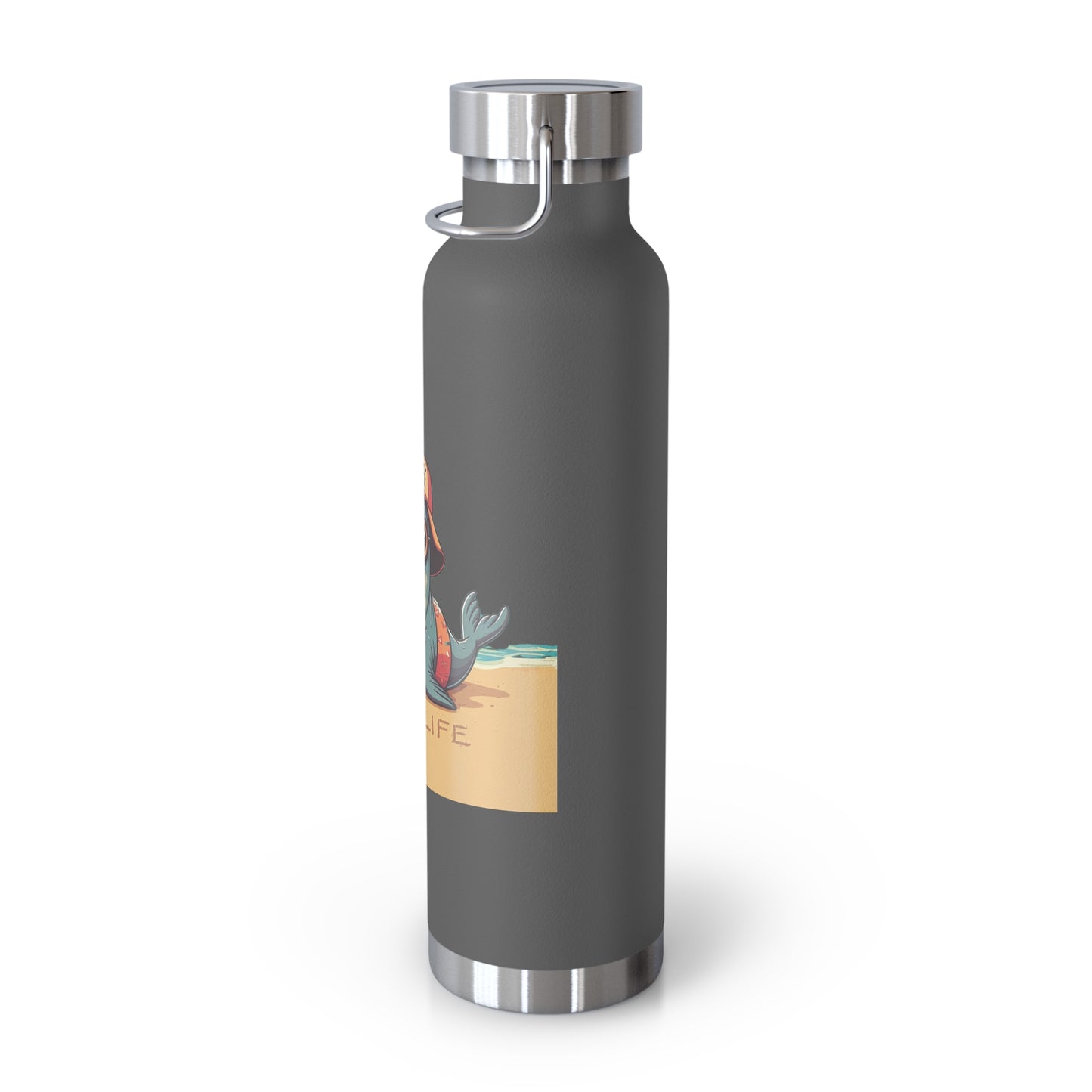 Salt Life Copper Vacuum Insulated Bottle, 22oz