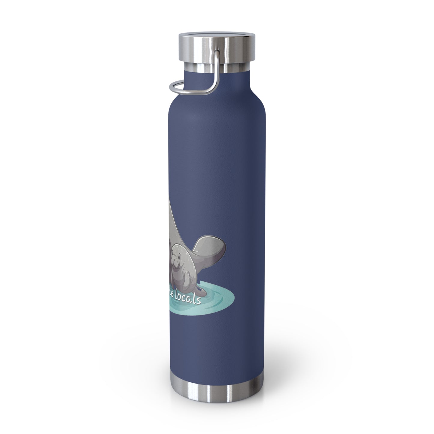 Locals Copper Vacuum Insulated Bottle, 22oz