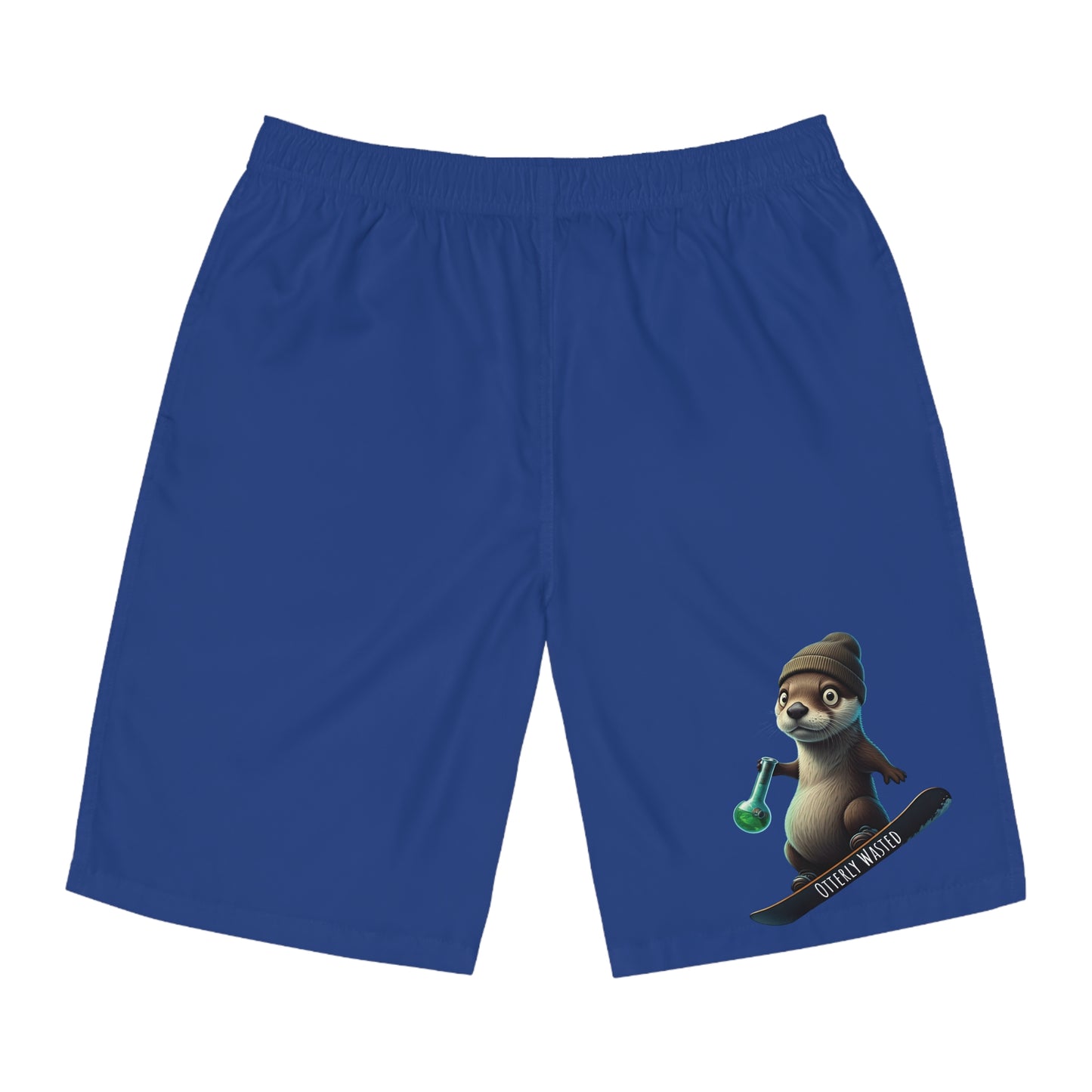 Otterly Wasted Men's Board Shorts (AOP)