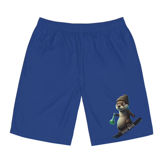 Otterly Wasted Men's Board Shorts (AOP)