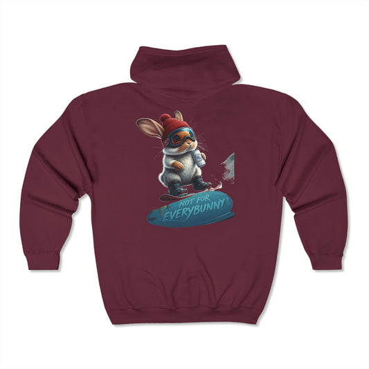 Not for Everybunny Unisex Heavy Blend™ Full Zip Hooded Sweatshirt