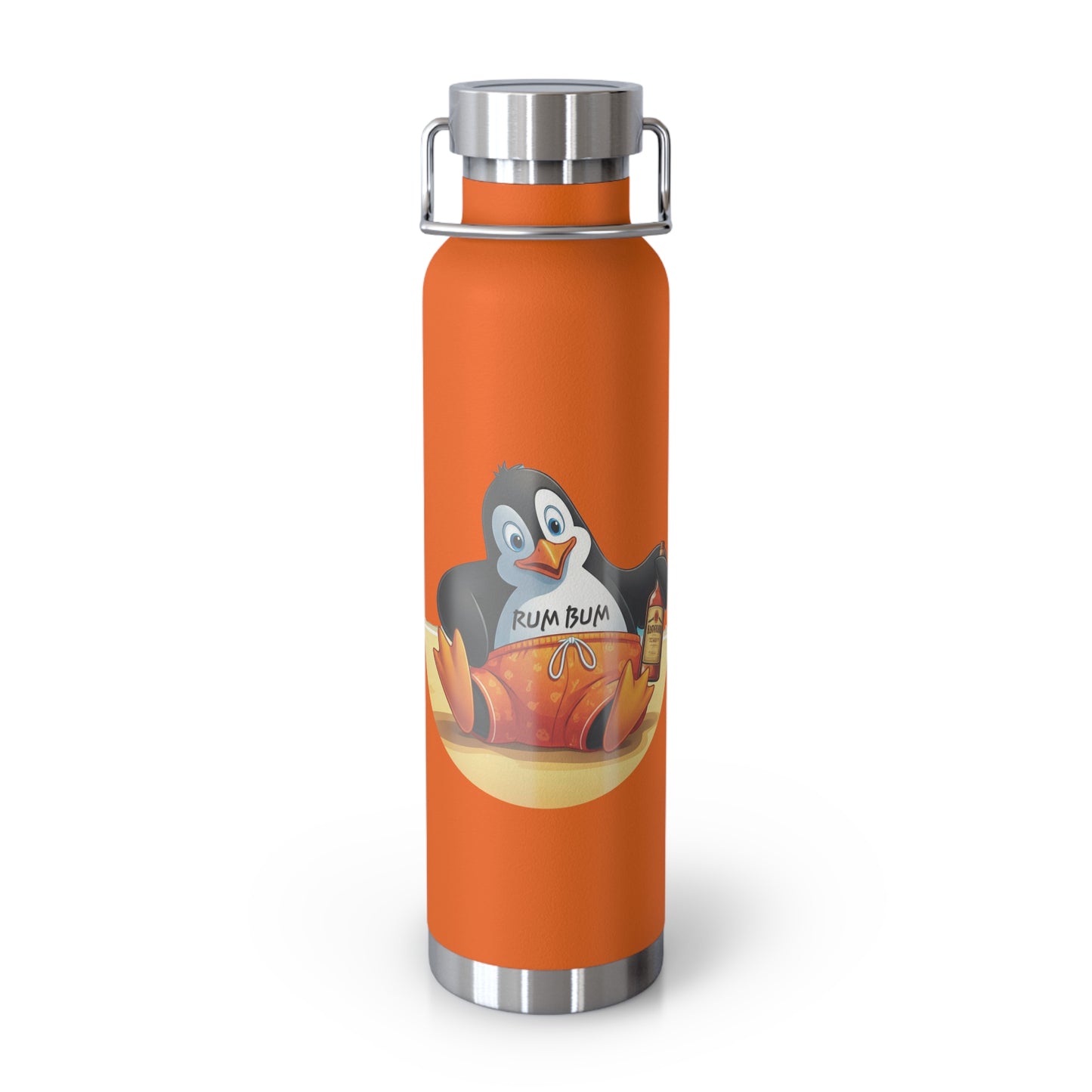 Rum Bum Copper Vacuum Insulated Bottle, 22oz