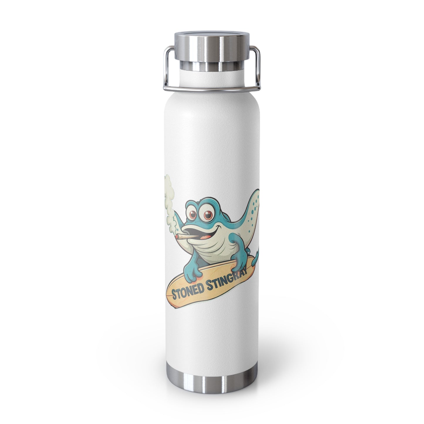Stoned Stingray Copper Vacuum Insulated Bottle, 22oz