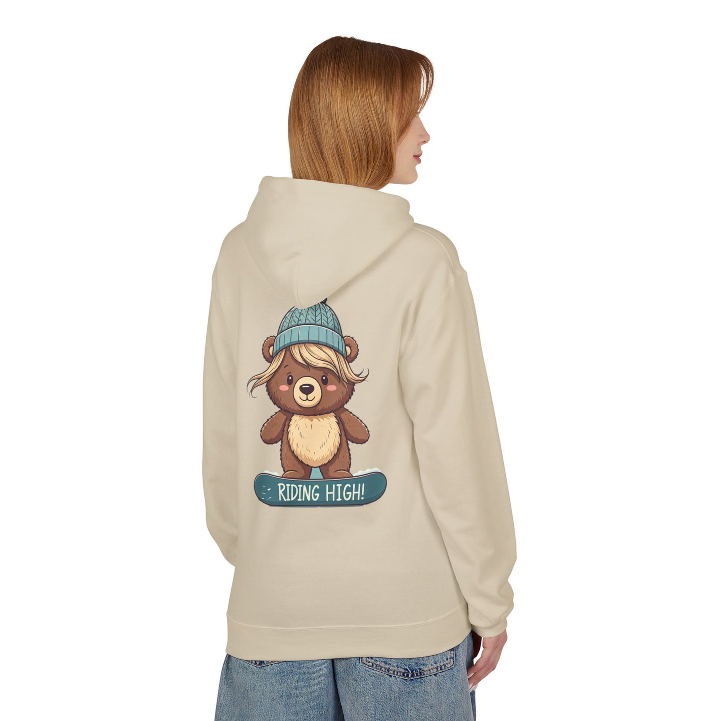 Riding High Lilly Bear Edition Unisex Midweight Softstyle Fleece Hoodie