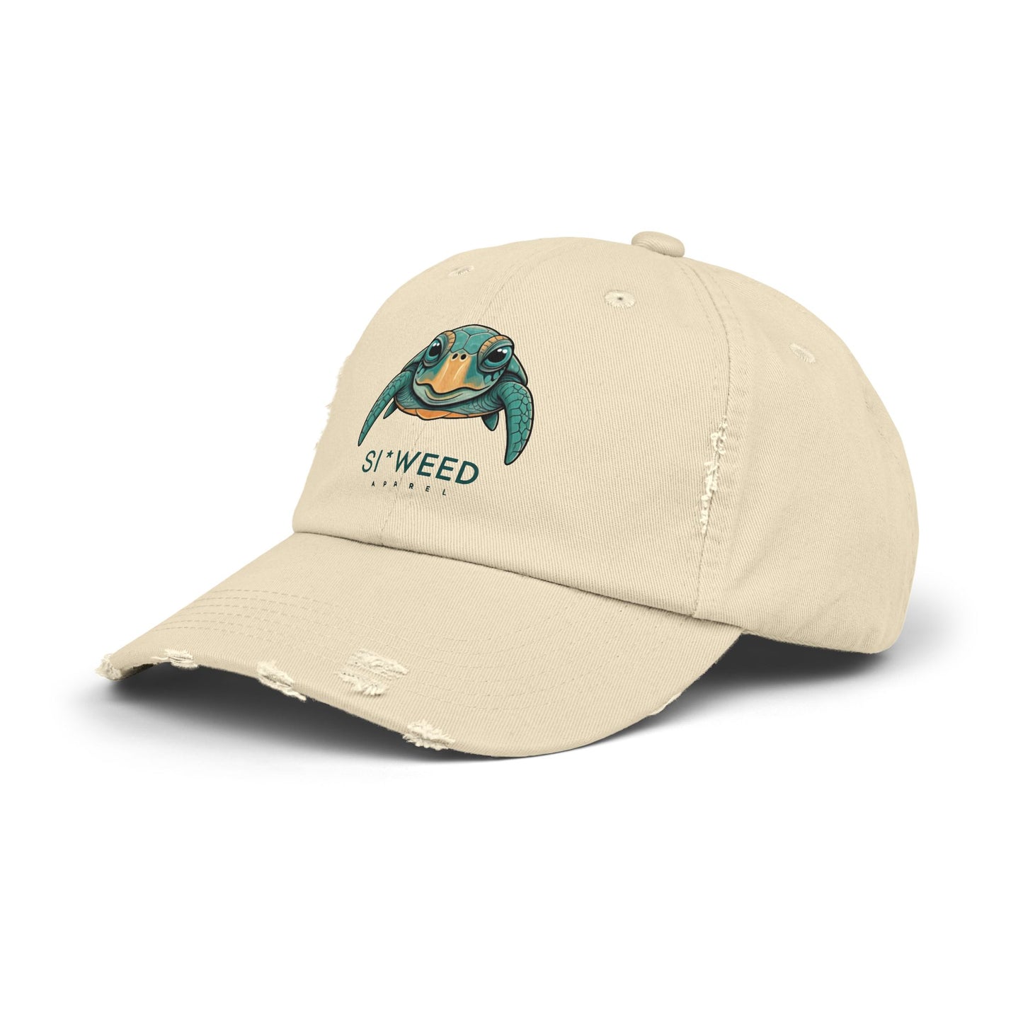 Si Weed Apparel Unisex Distressed Cap