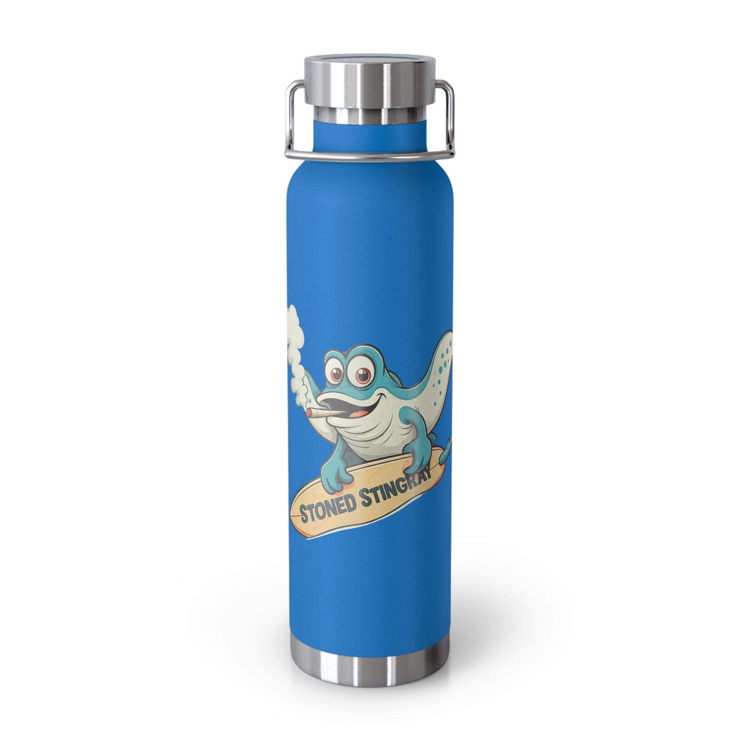Stoned Stingray Copper Vacuum Insulated Bottle, 22oz