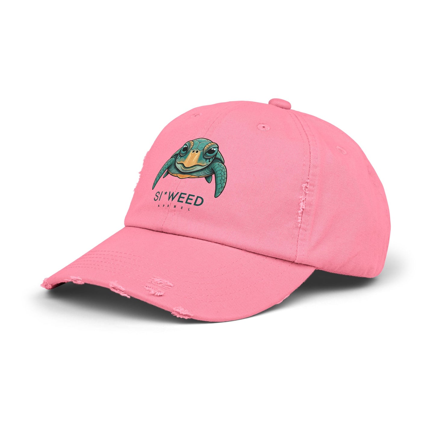 Si Weed Apparel Unisex Distressed Cap