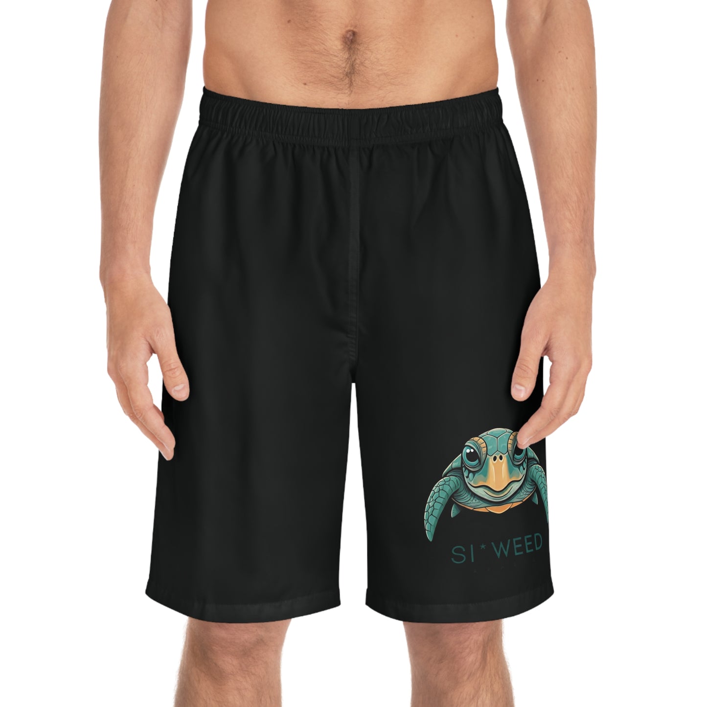 Si Weed Apparel Men's Board Shorts (AOP)