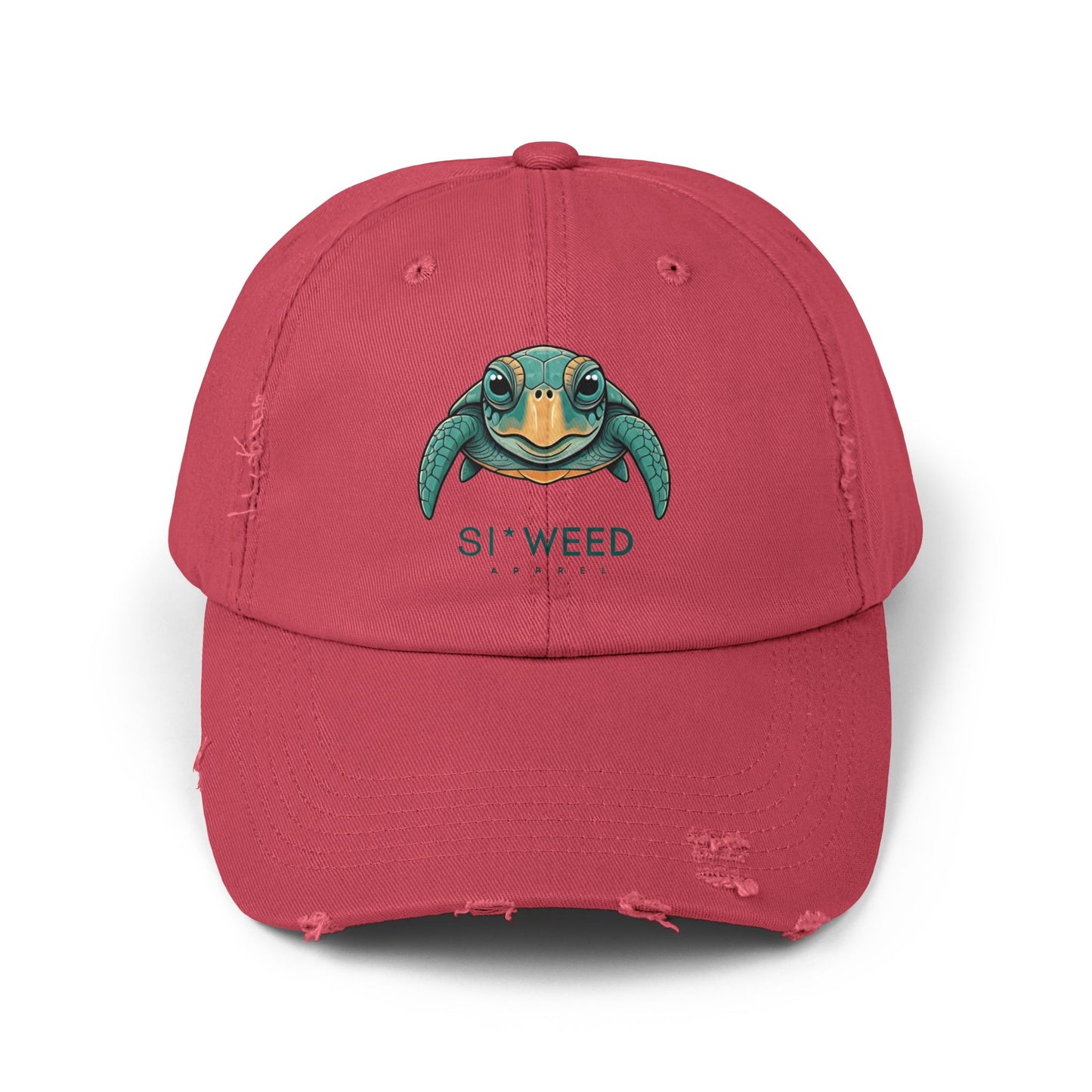 Si Weed Apparel Unisex Distressed Cap