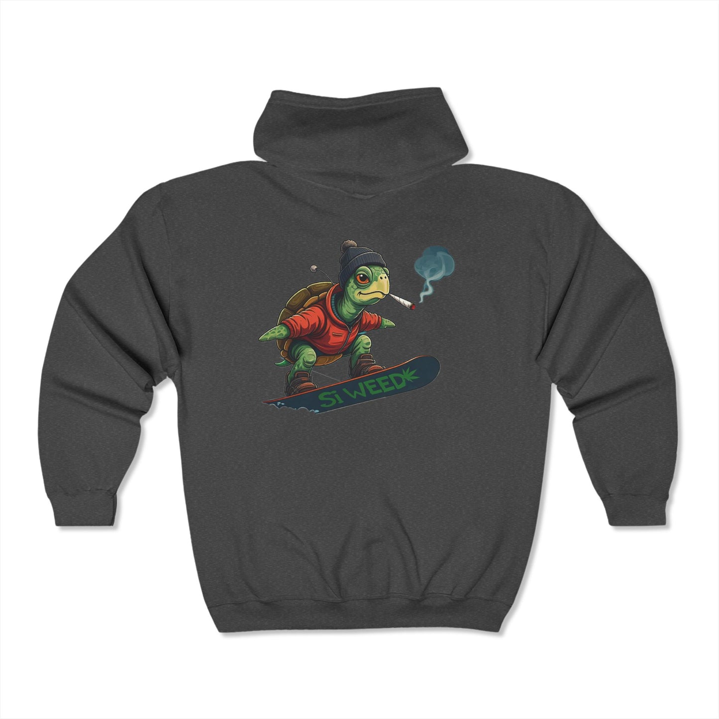 Si Weed Winter Edition Unisex Heavy Blend™ Full Zip Hooded Sweatshirt