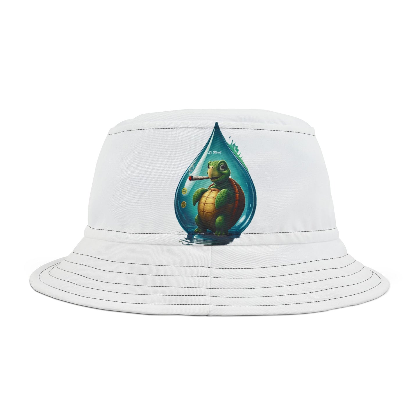 Si Weed Bucket Hat (AOP)