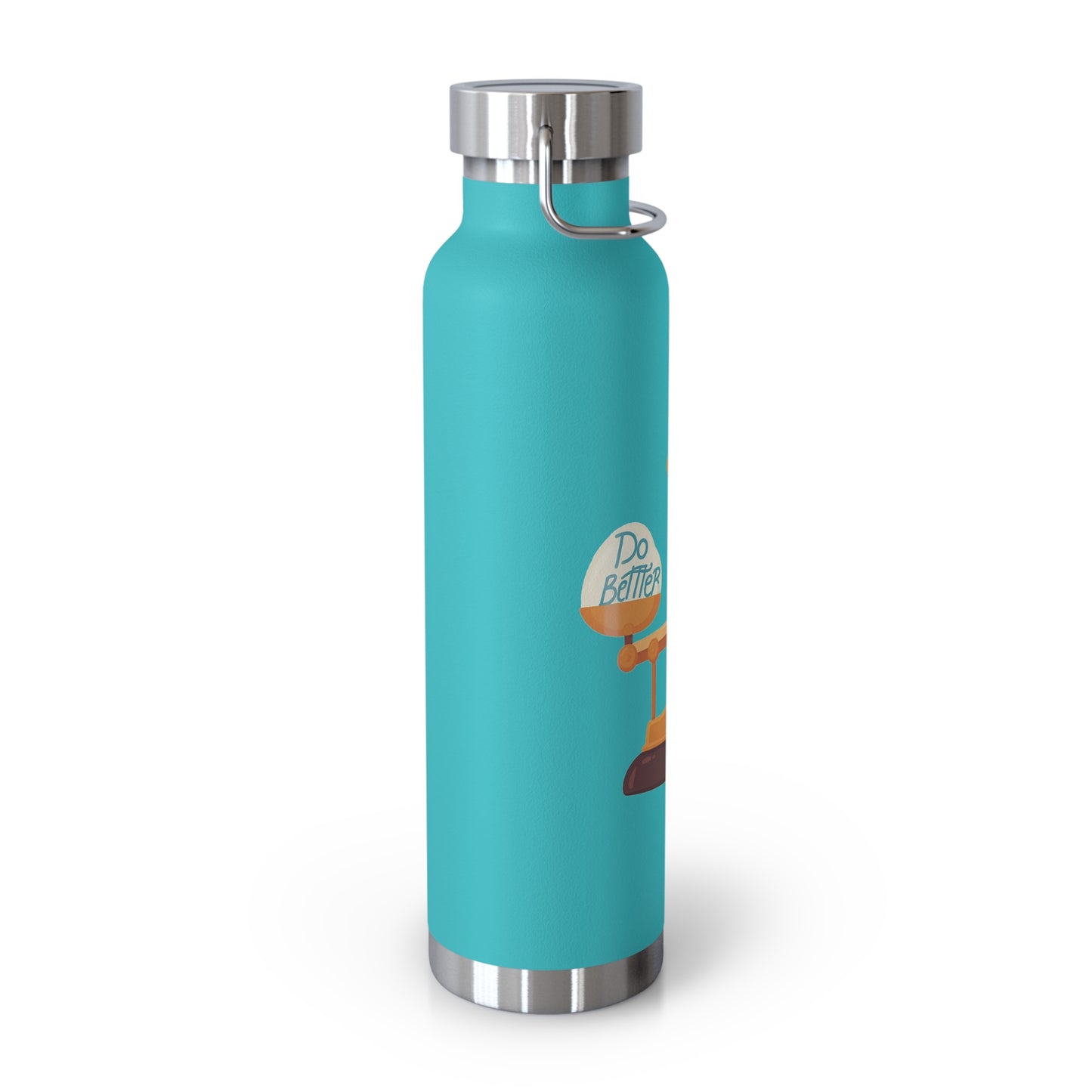 Do Better, Be Better Copper Vacuum Insulated Bottle, 22oz