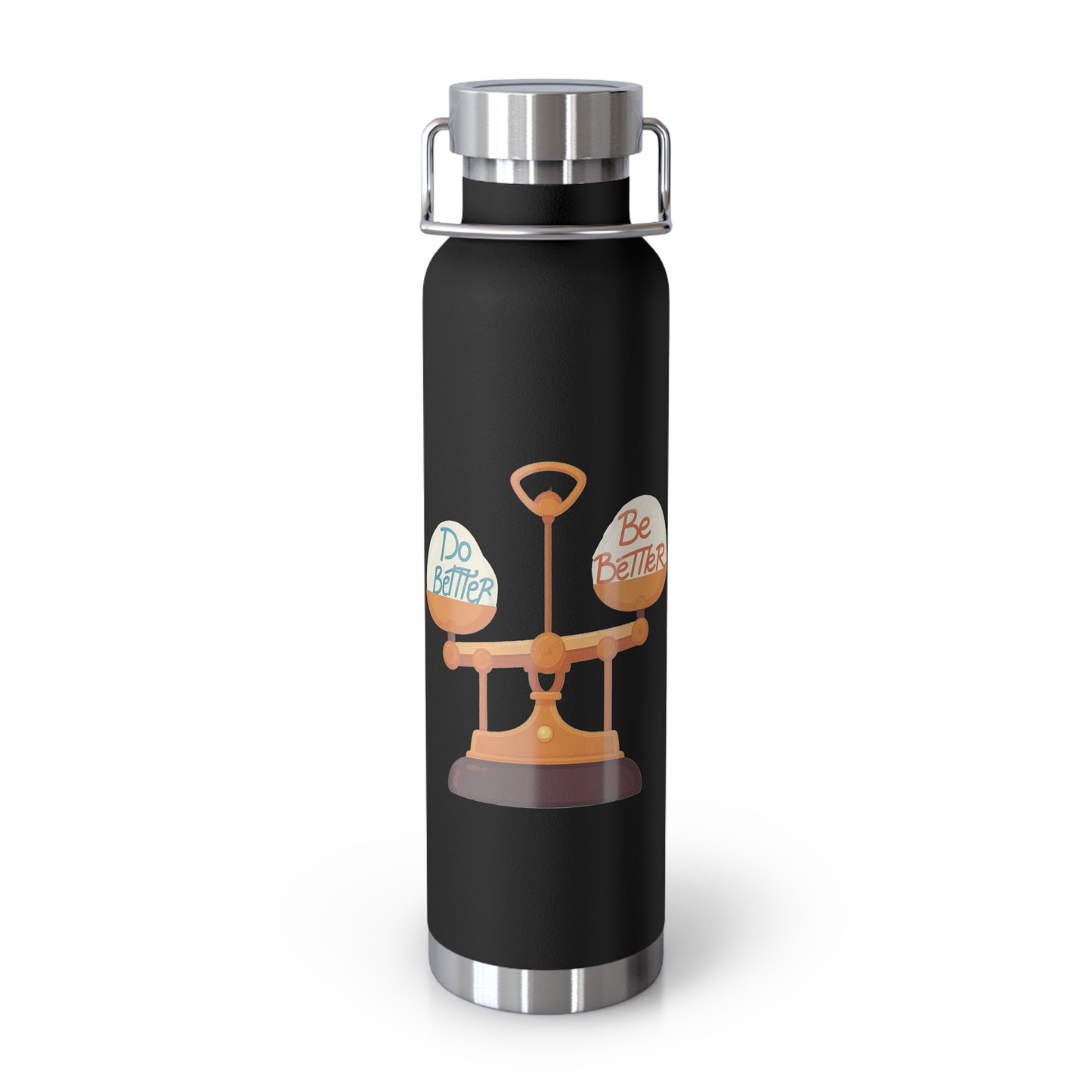Do Better, Be Better Copper Vacuum Insulated Bottle, 22oz