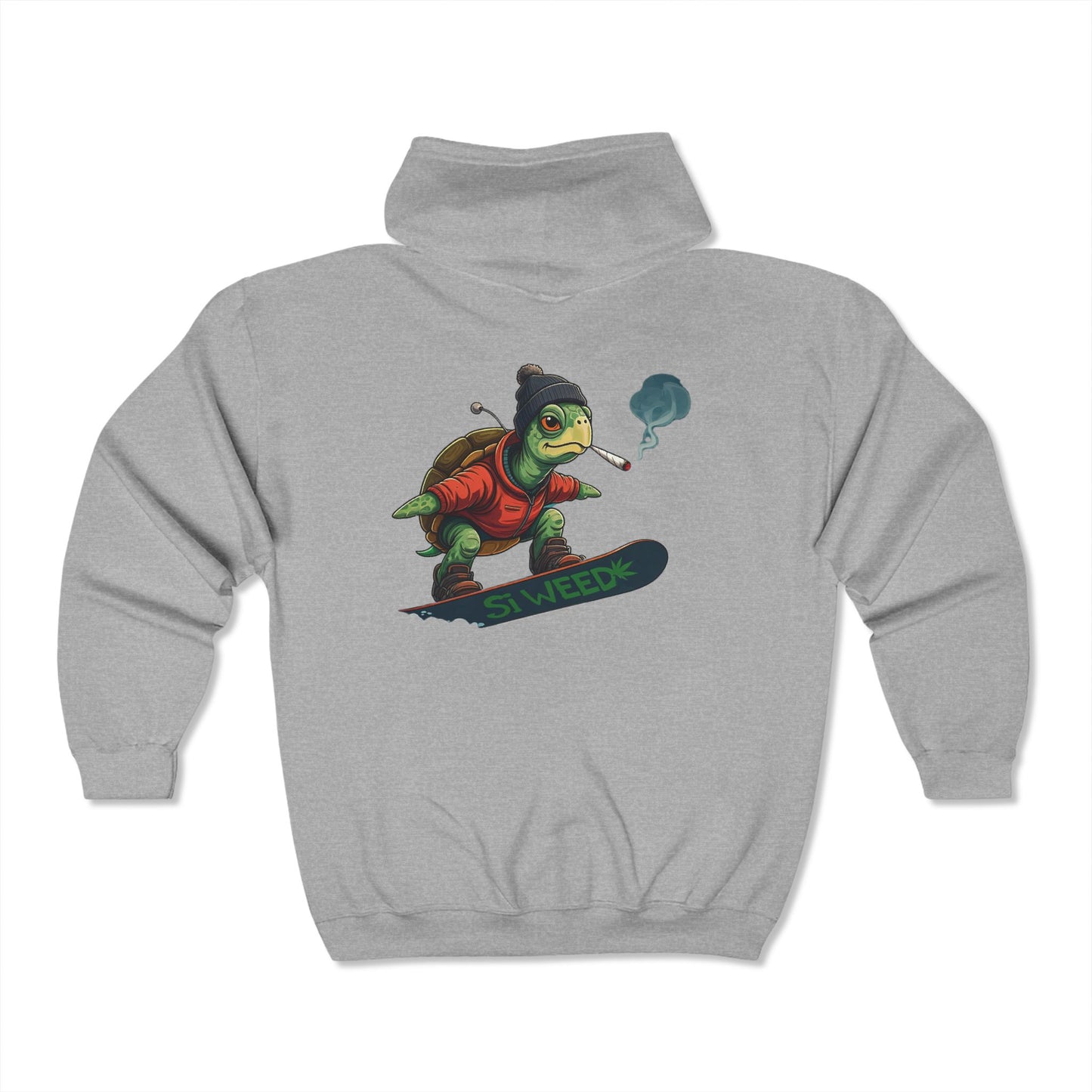 Si Weed Winter Edition Unisex Heavy Blend™ Full Zip Hooded Sweatshirt