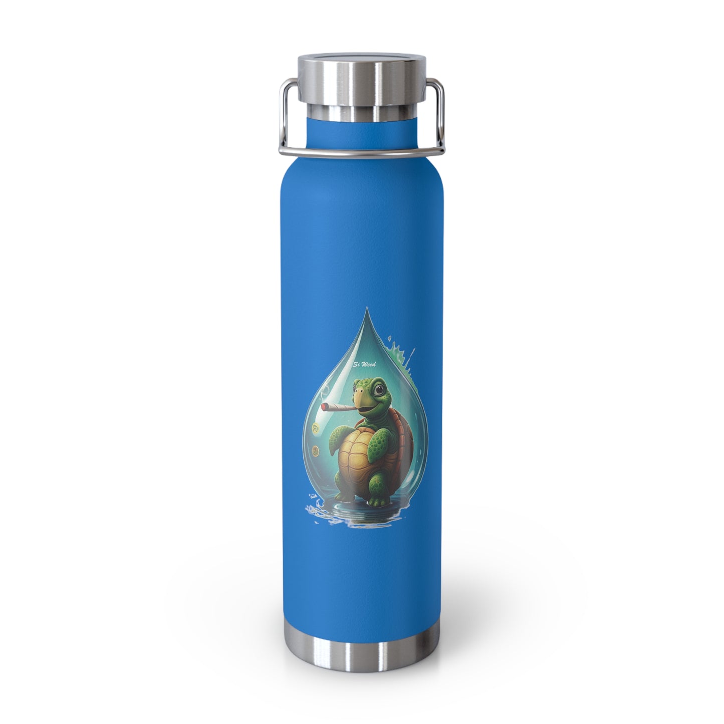 Si Weed Copper Vacuum Insulated Bottle, 22oz