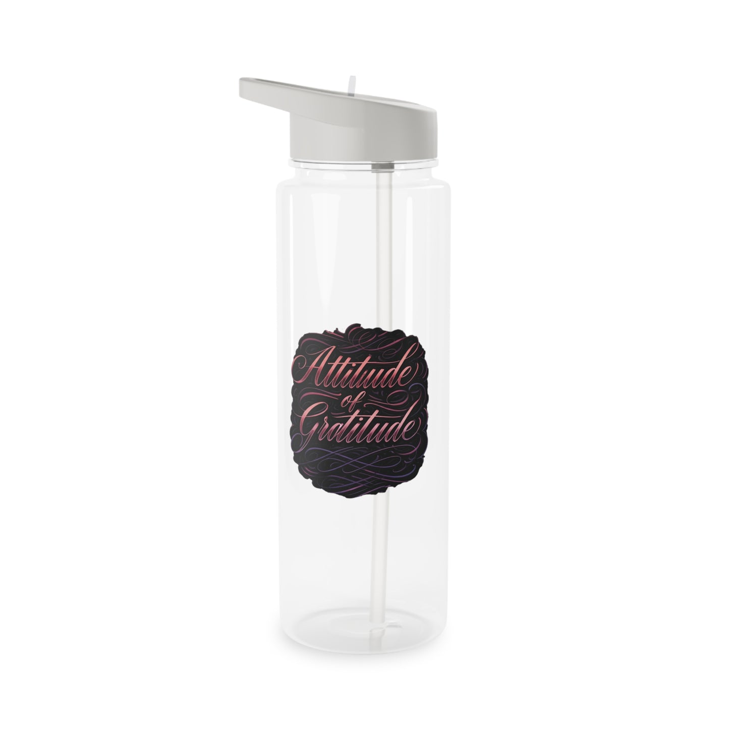 Attitude Of Gratitude Tritan Water Bottle