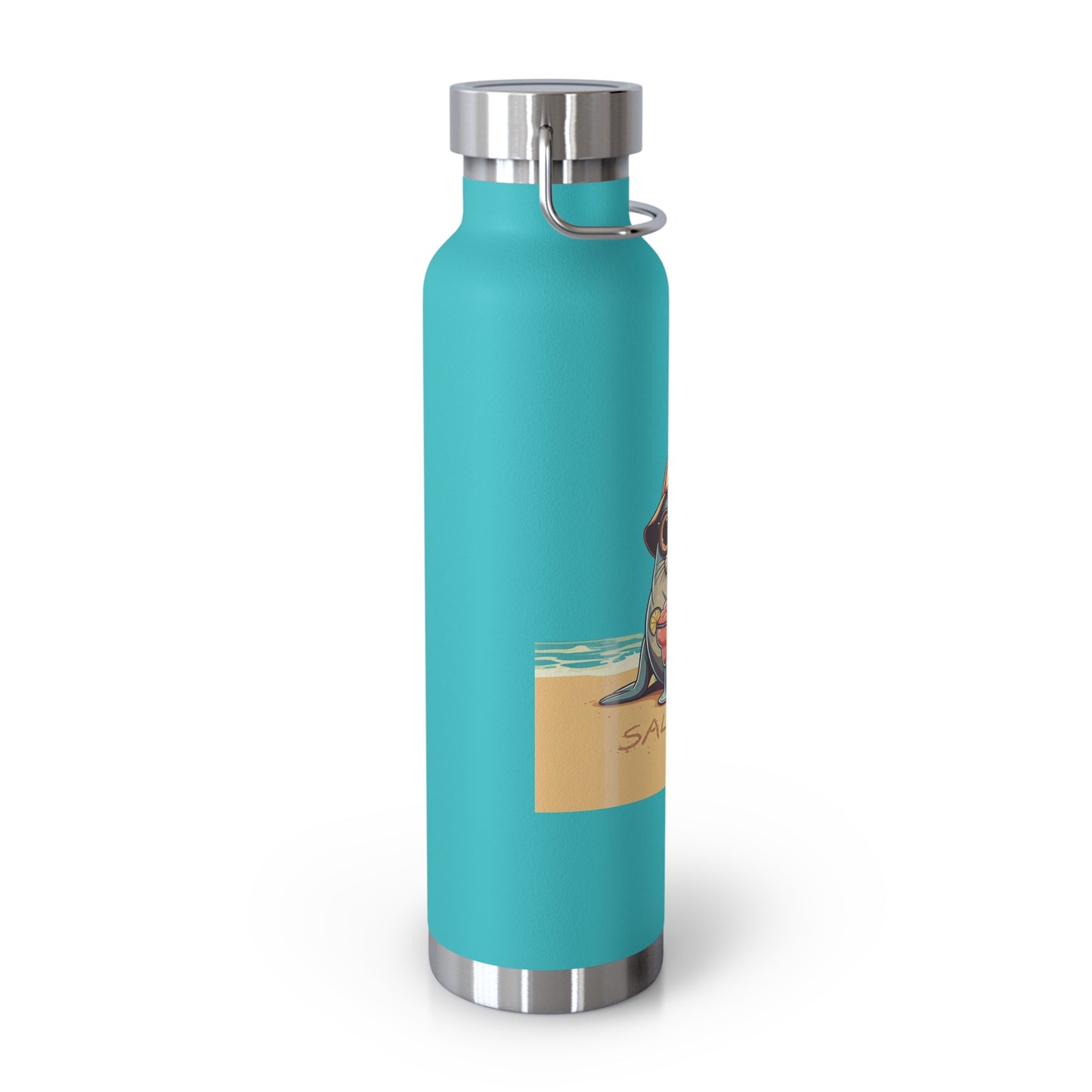 Salt Life Copper Vacuum Insulated Bottle, 22oz