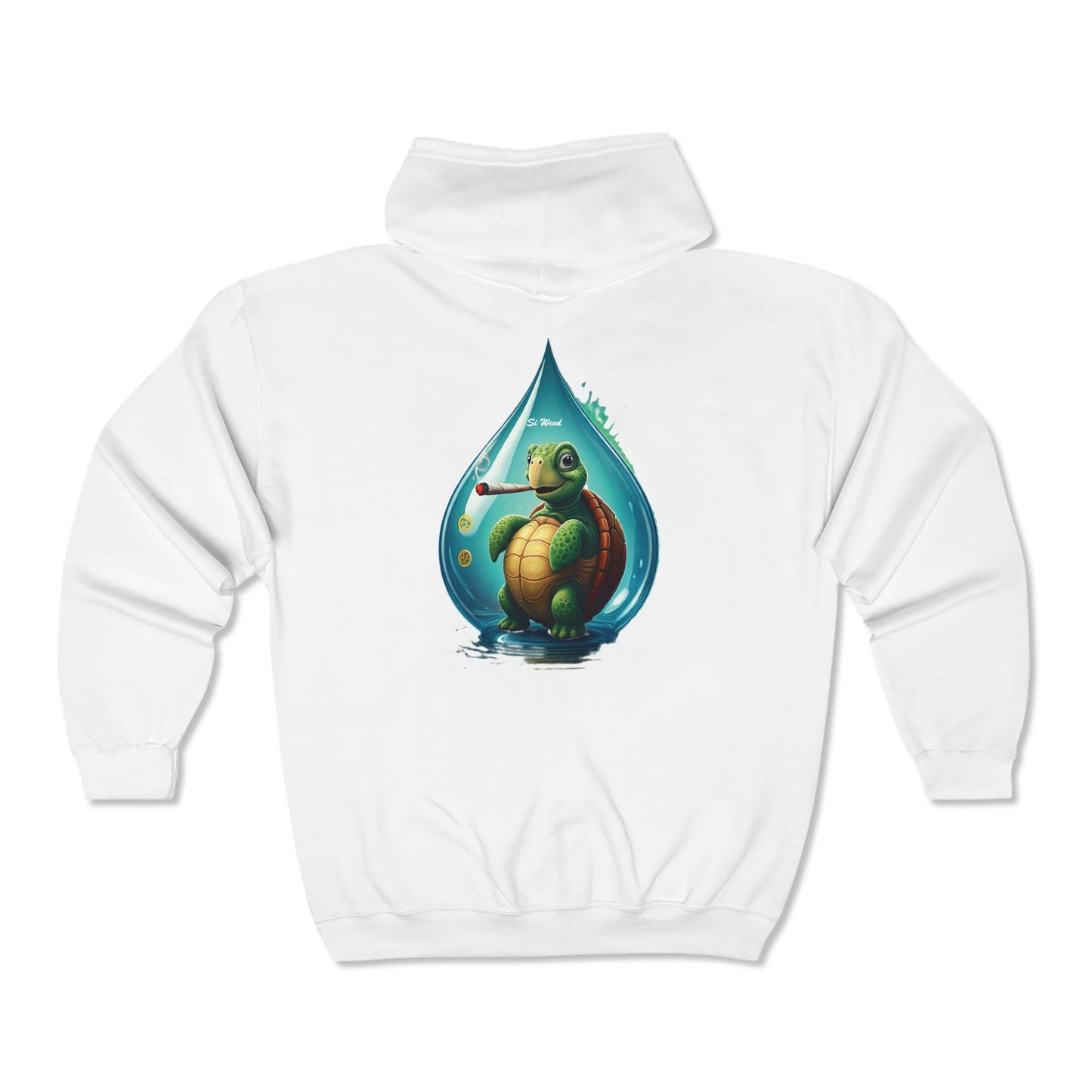Si Weed Unisex Heavy Blend™ Full Zip Hooded Sweatshirt