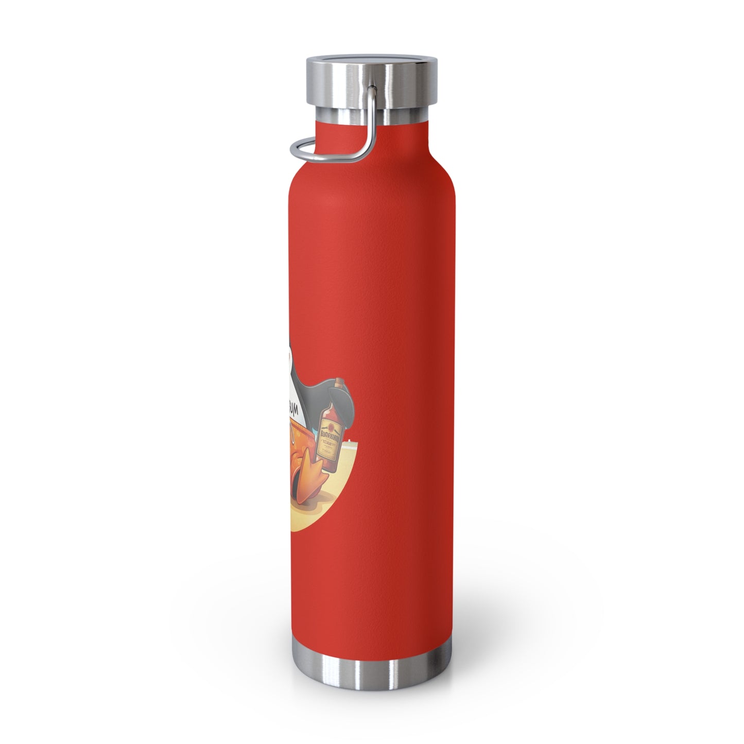 Rum Bum Copper Vacuum Insulated Bottle, 22oz