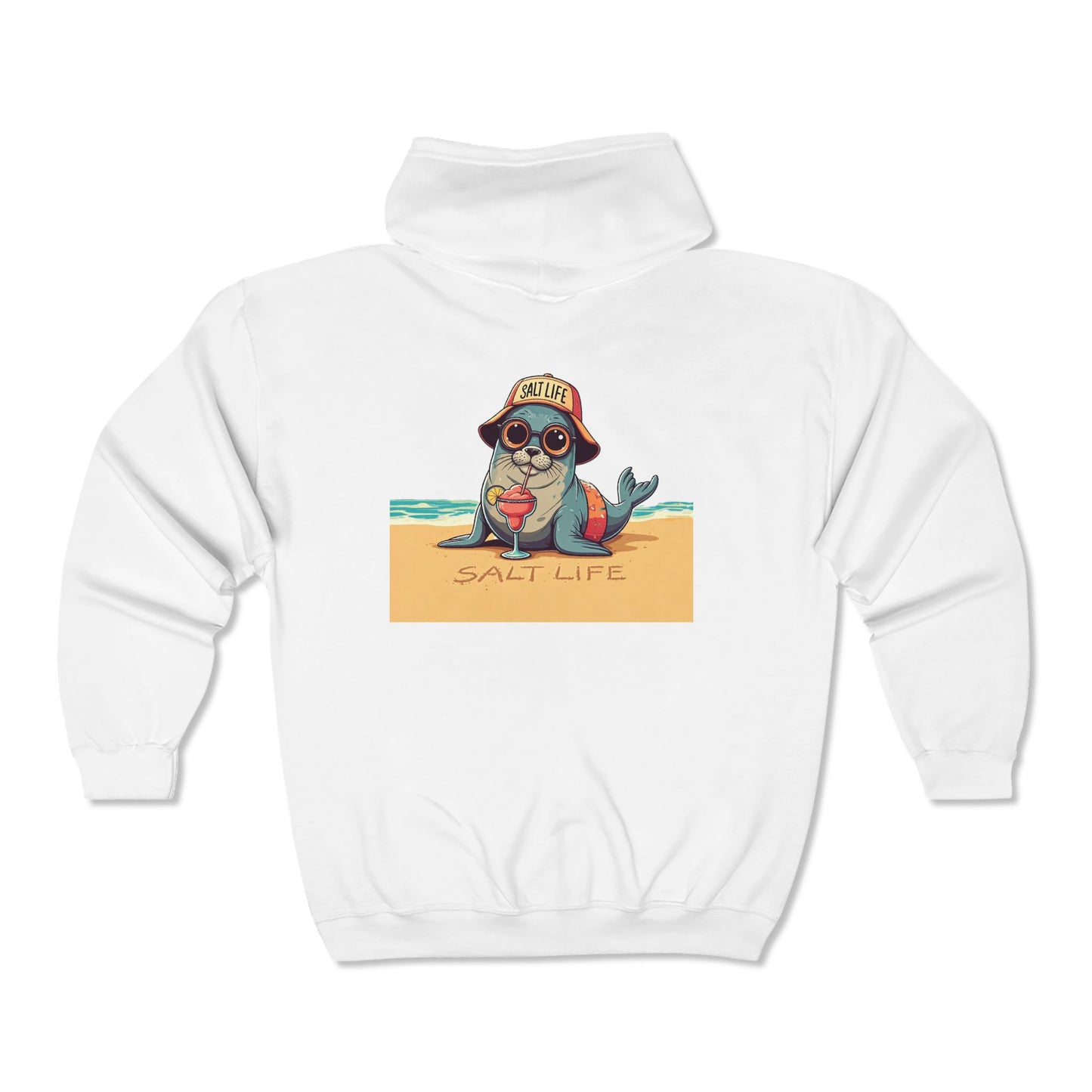 Salt Life Unisex Heavy Blend™ Full Zip Hooded Sweatshirt