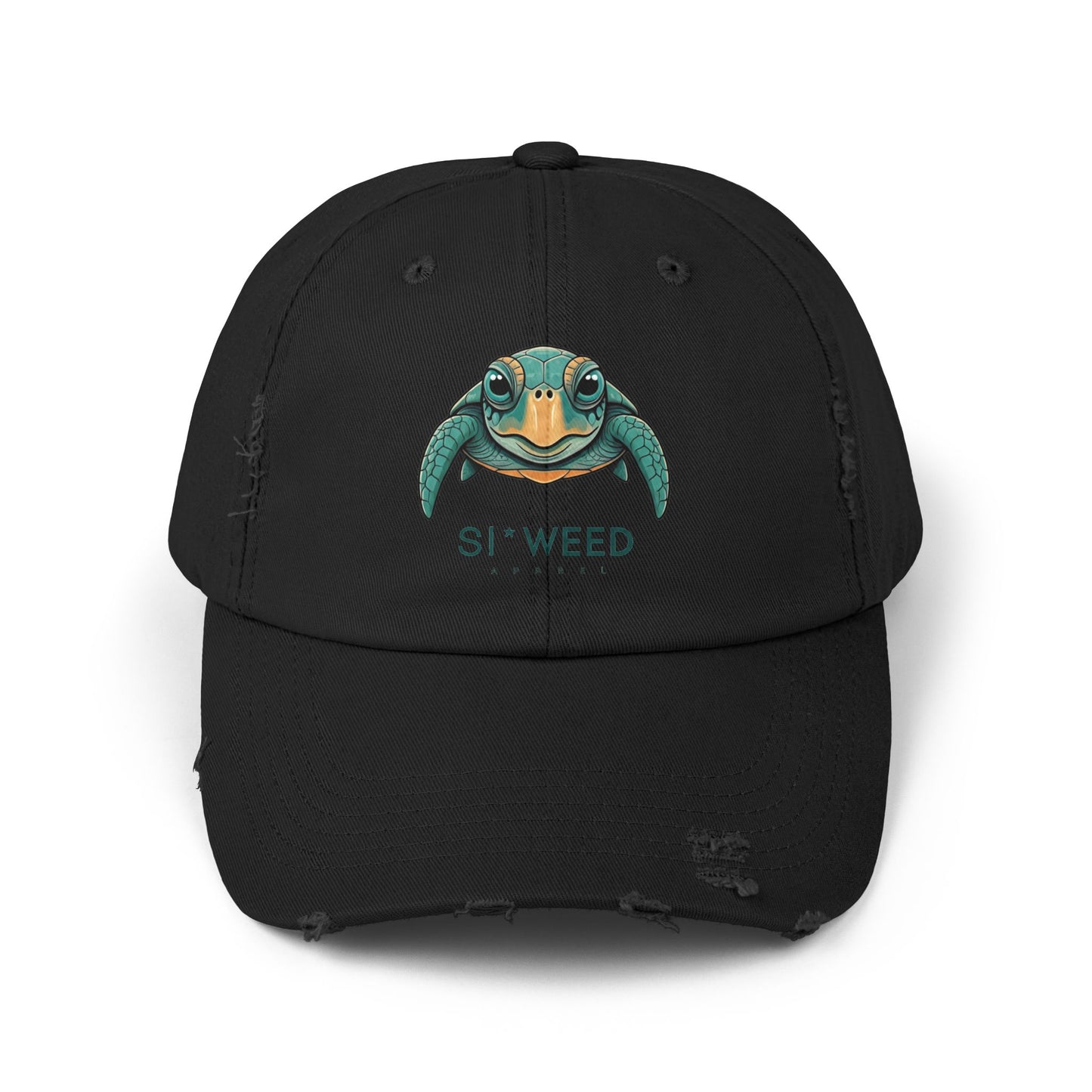 Si Weed Apparel Unisex Distressed Cap