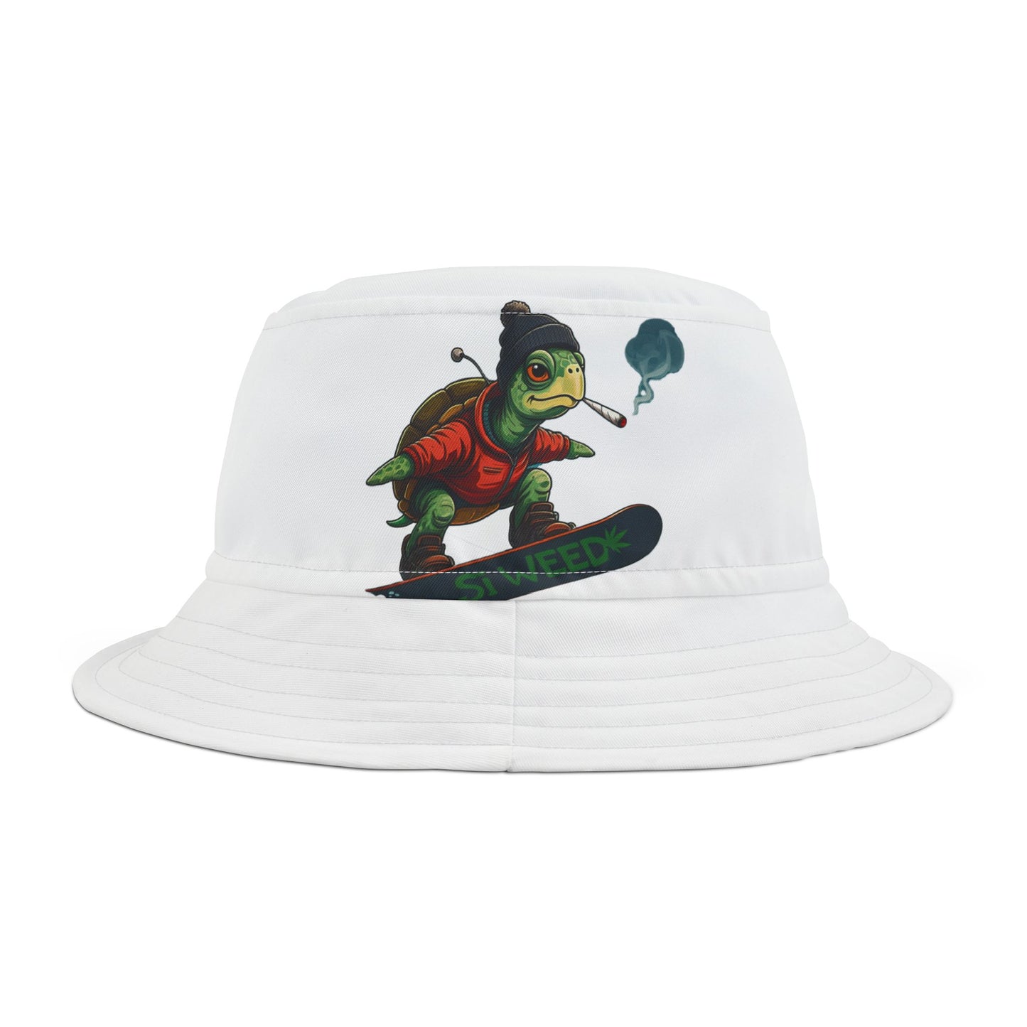 Si Weed Winter Edition Bucket Hat (AOP)