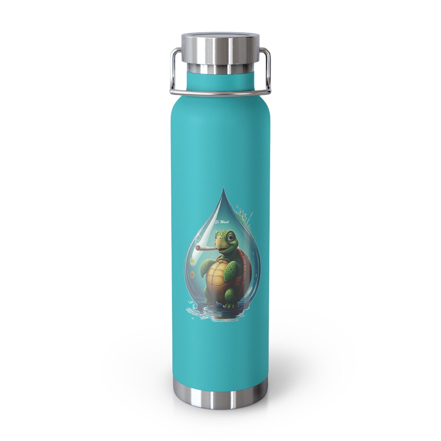 Si Weed Copper Vacuum Insulated Bottle, 22oz