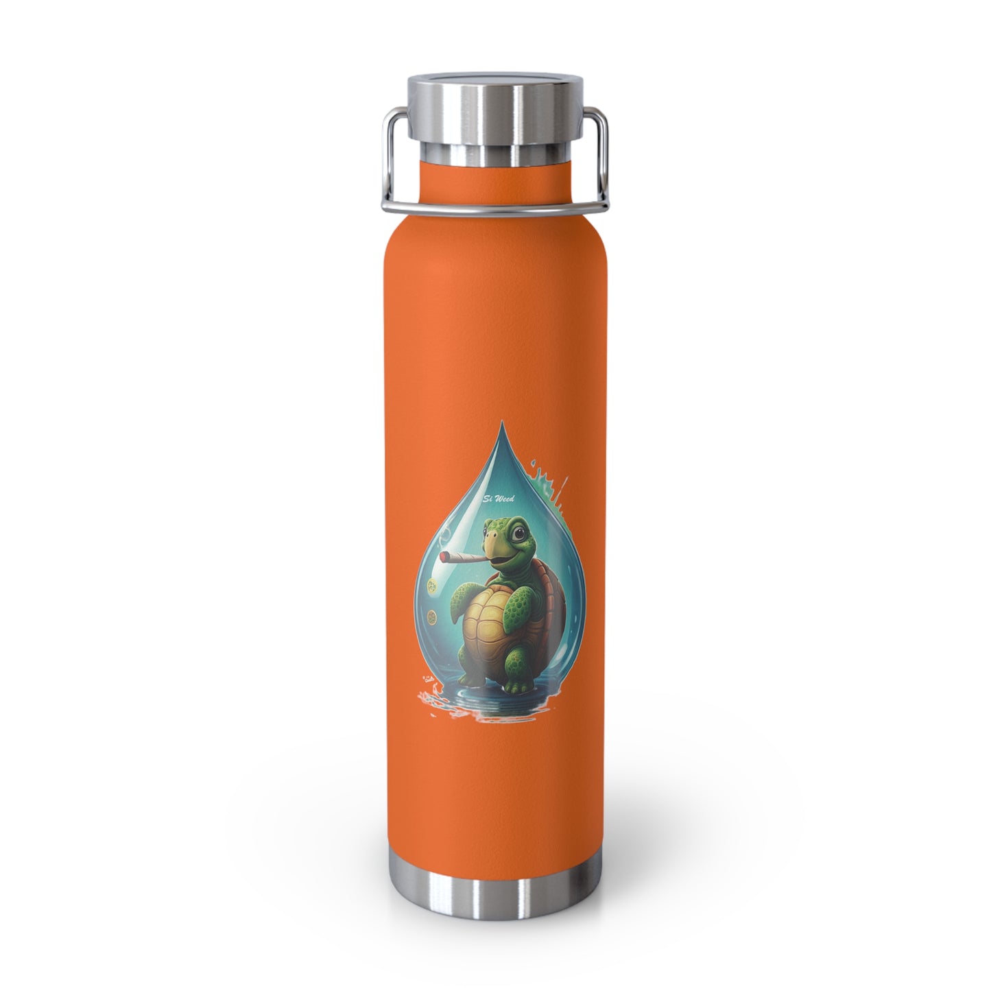 Si Weed Copper Vacuum Insulated Bottle, 22oz