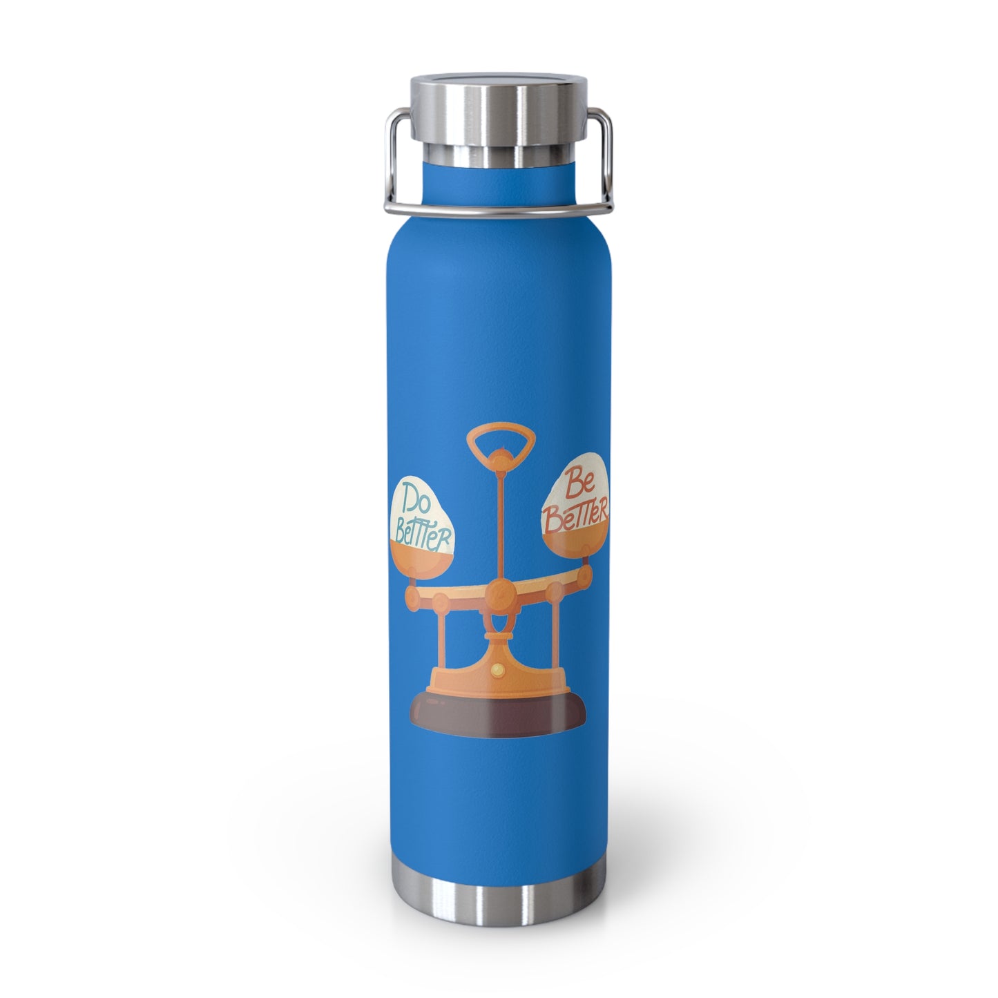 Do Better, Be Better Copper Vacuum Insulated Bottle, 22oz
