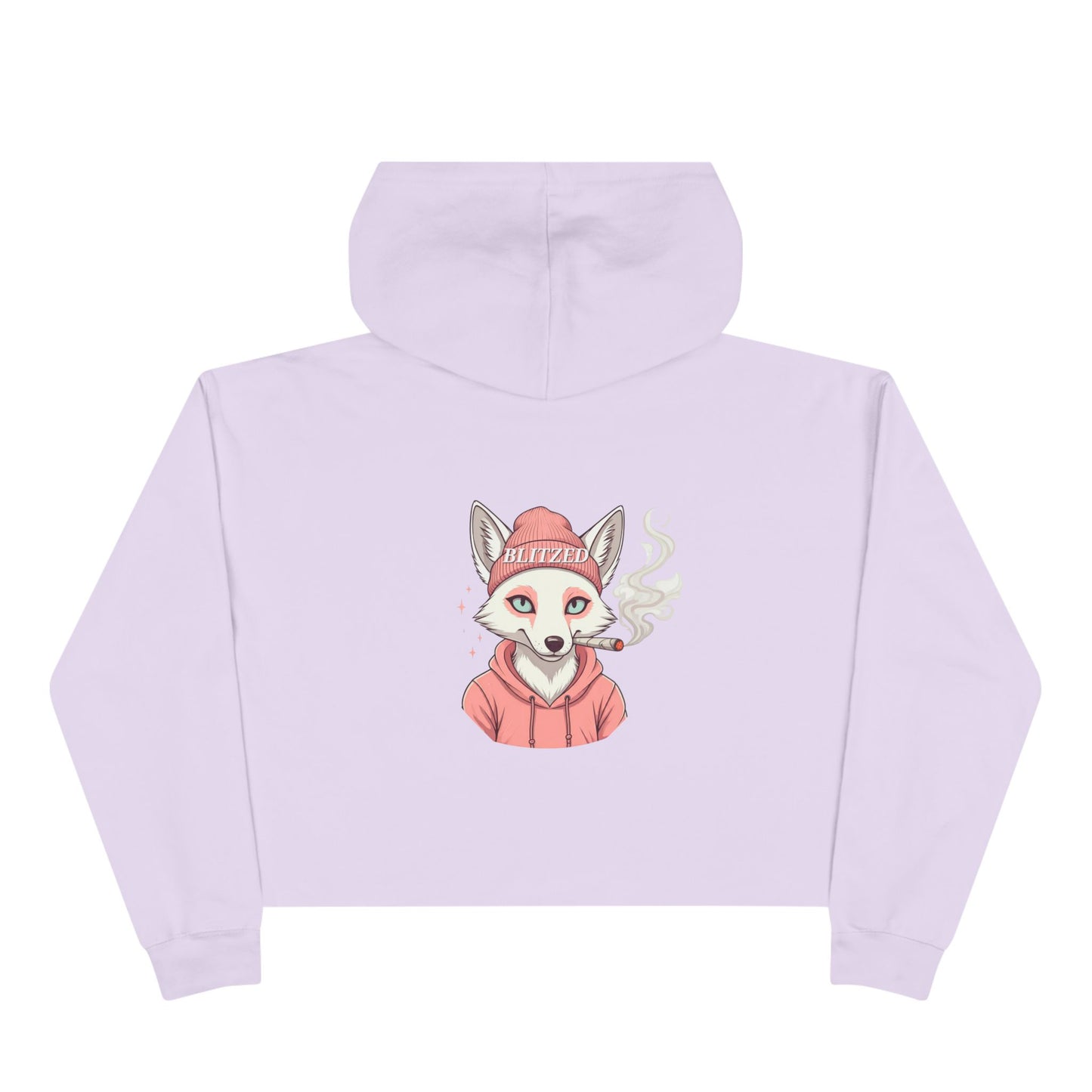 Blitzed Crop Hoodie