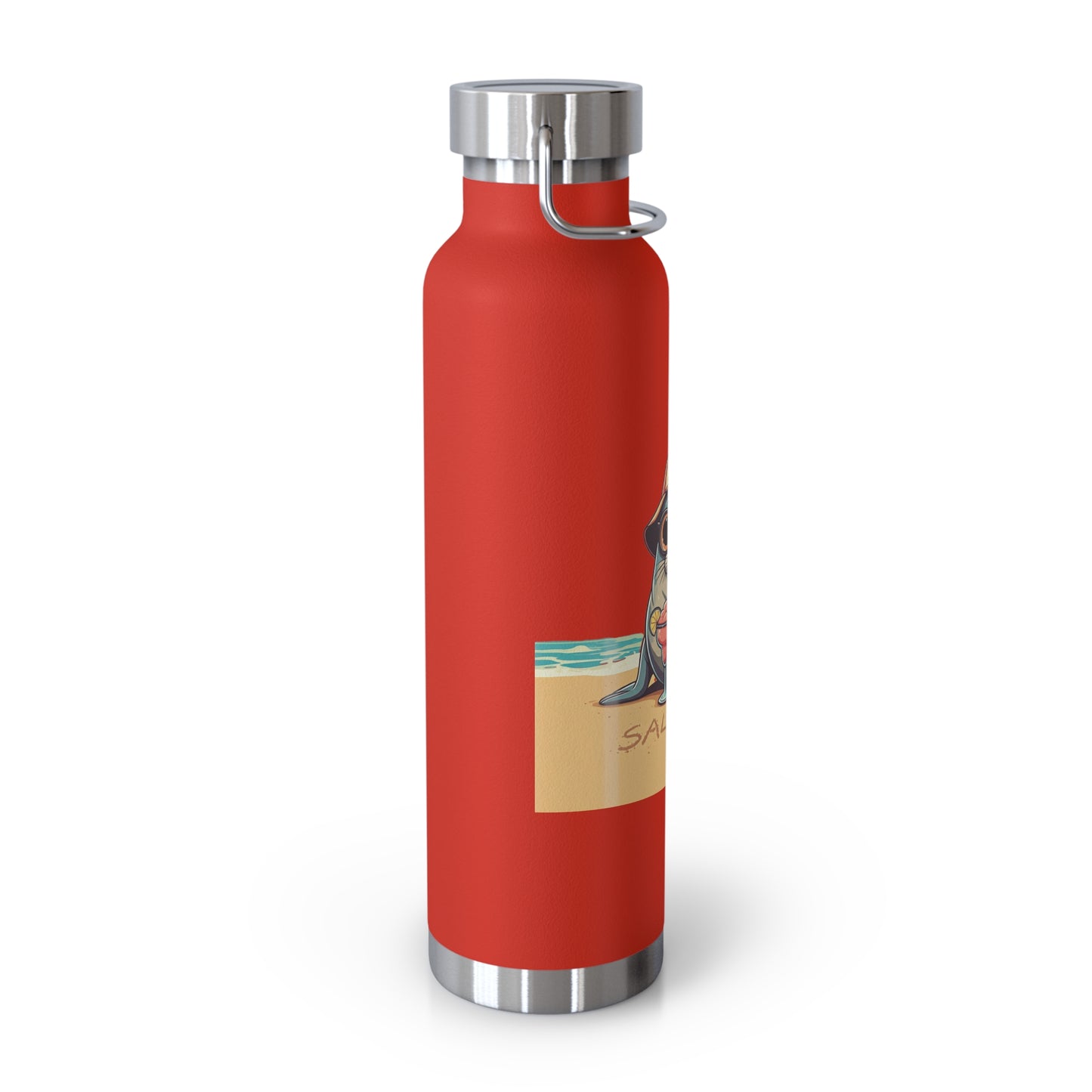 Salt Life Copper Vacuum Insulated Bottle, 22oz