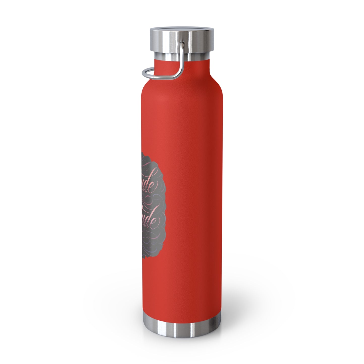 Attitude of Gratitude Copper Vacuum Insulated Bottle, 22oz