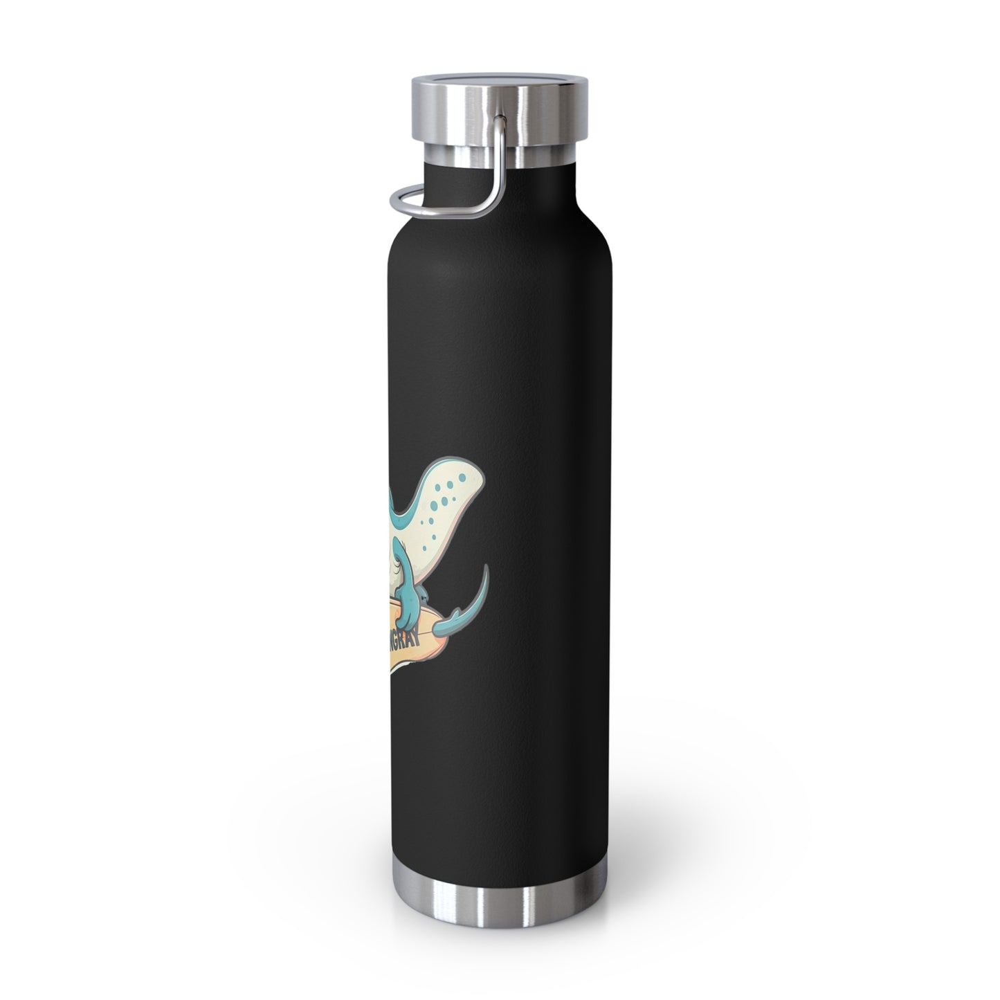Stoned Stingray Copper Vacuum Insulated Bottle, 22oz