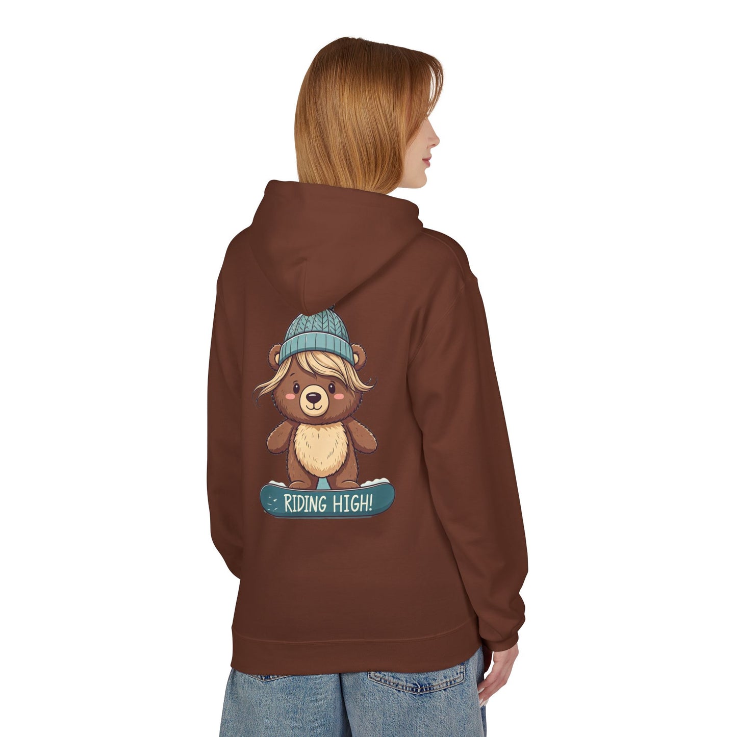 Riding High Lilly Bear Edition Unisex Midweight Softstyle Fleece Hoodie
