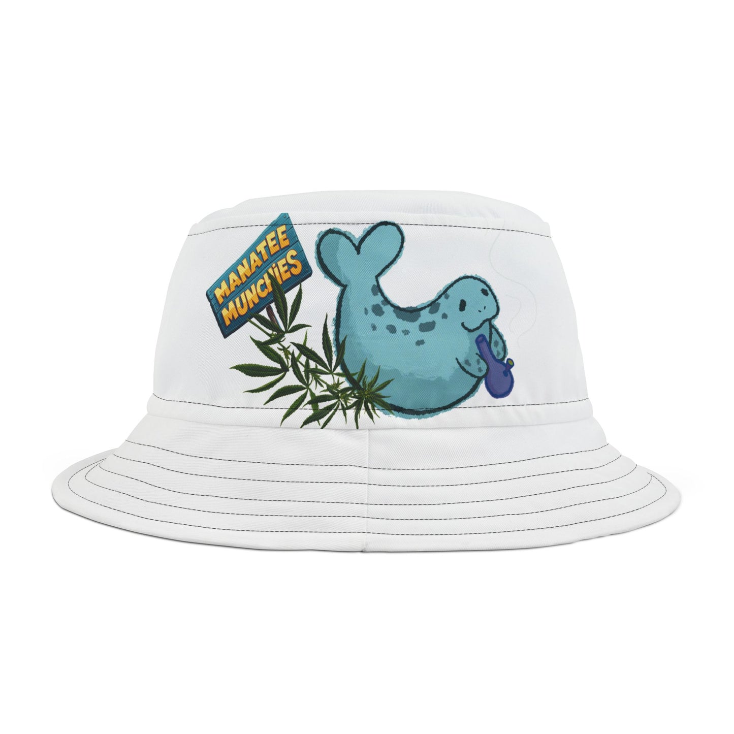 Manatee Munchies OG Edition Bucket Hat (AOP)