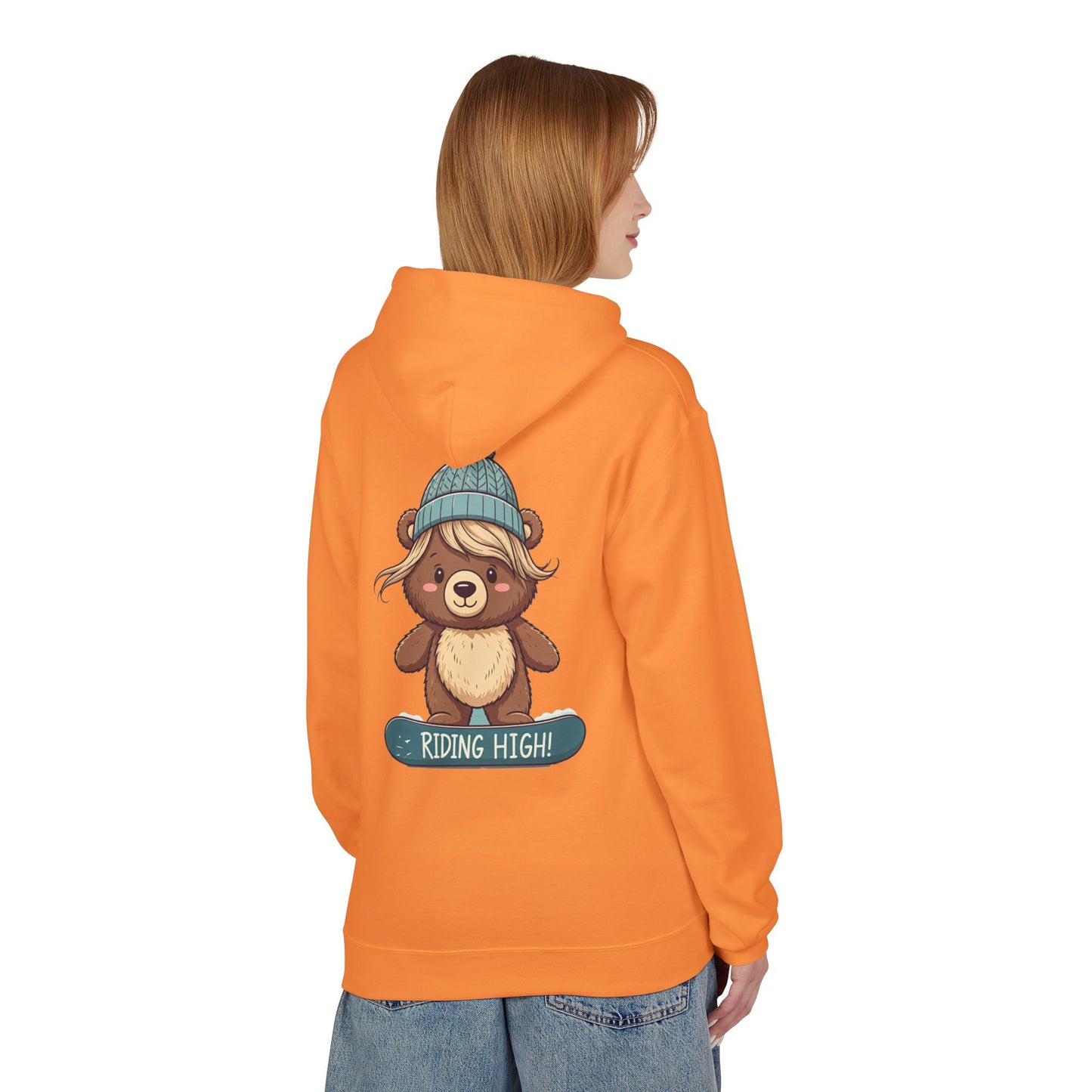 Riding High Lilly Bear Edition Unisex Midweight Softstyle Fleece Hoodie