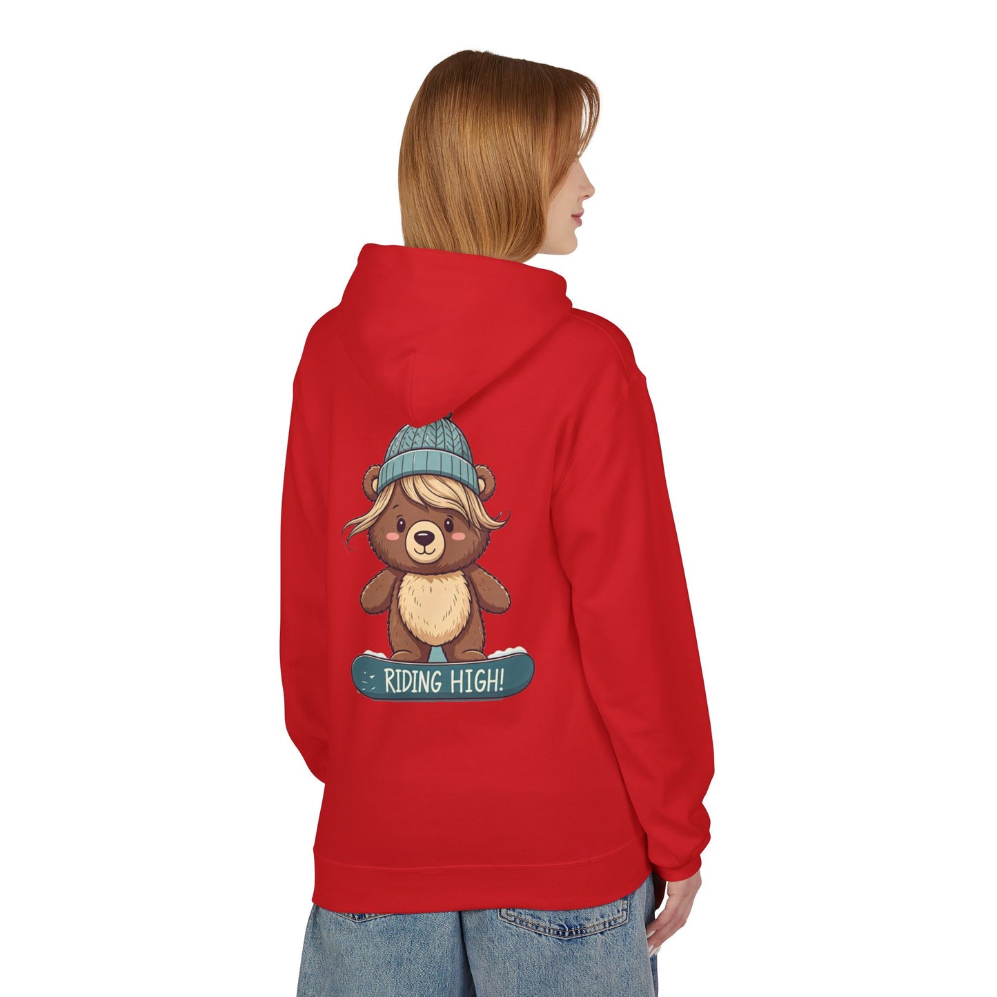 Riding High Lilly Bear Edition Unisex Midweight Softstyle Fleece Hoodie