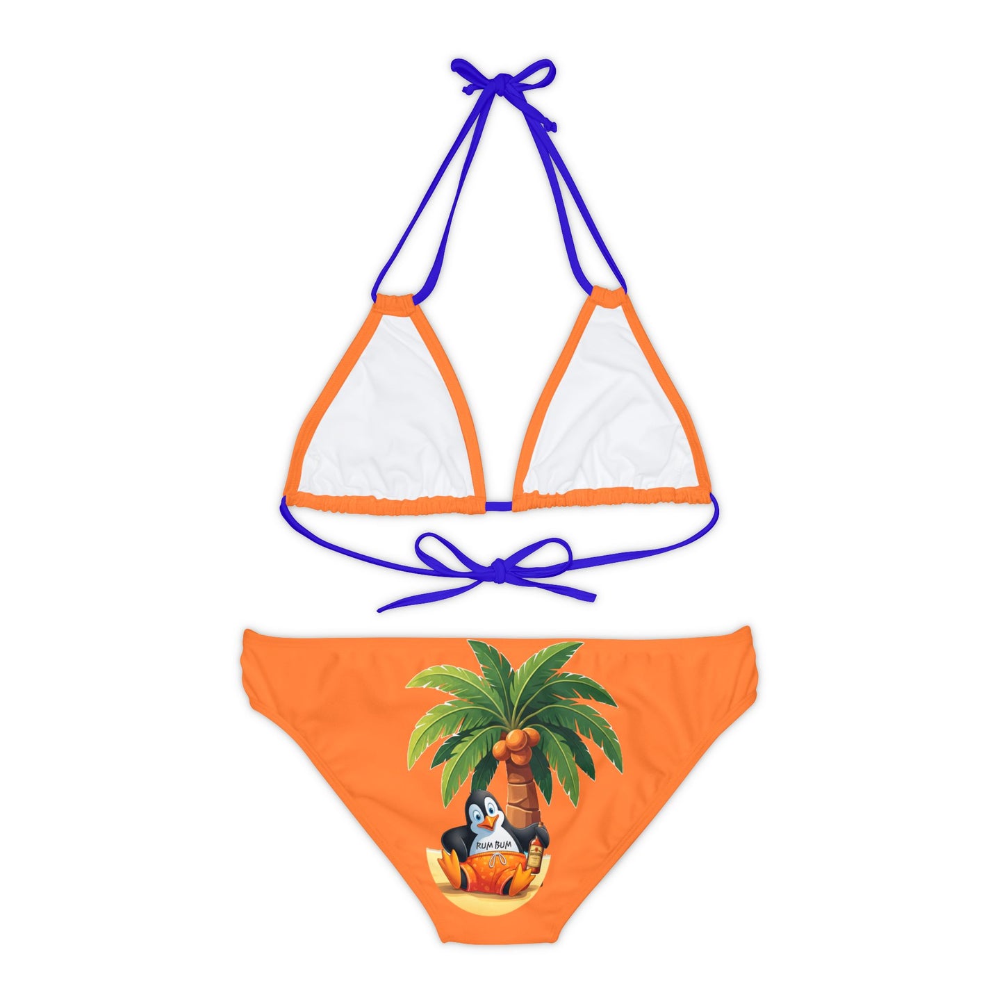 Rum Bum Strappy Bikini Set (AOP)