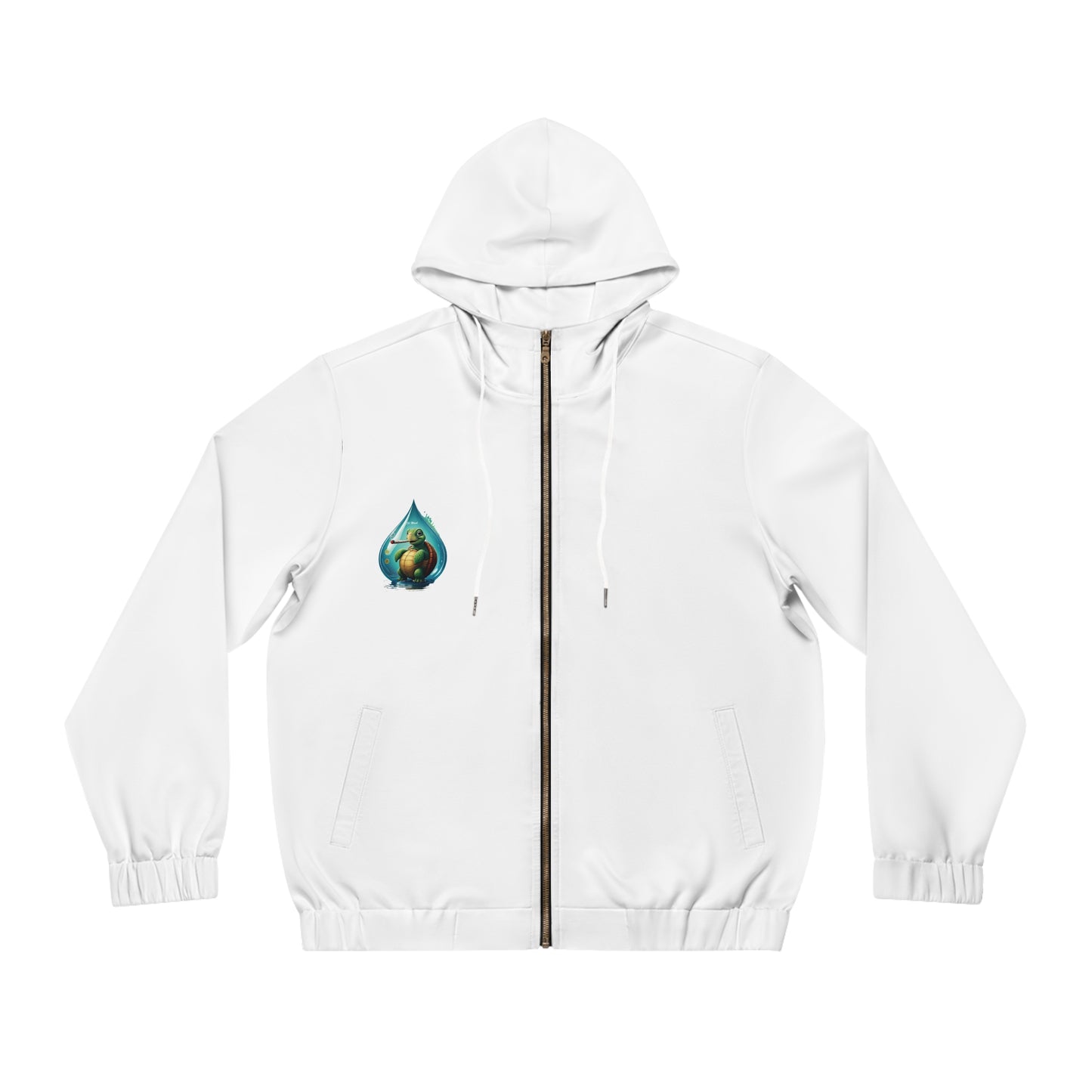 Beary Blazed Full-Zip Hoodie (AOP)